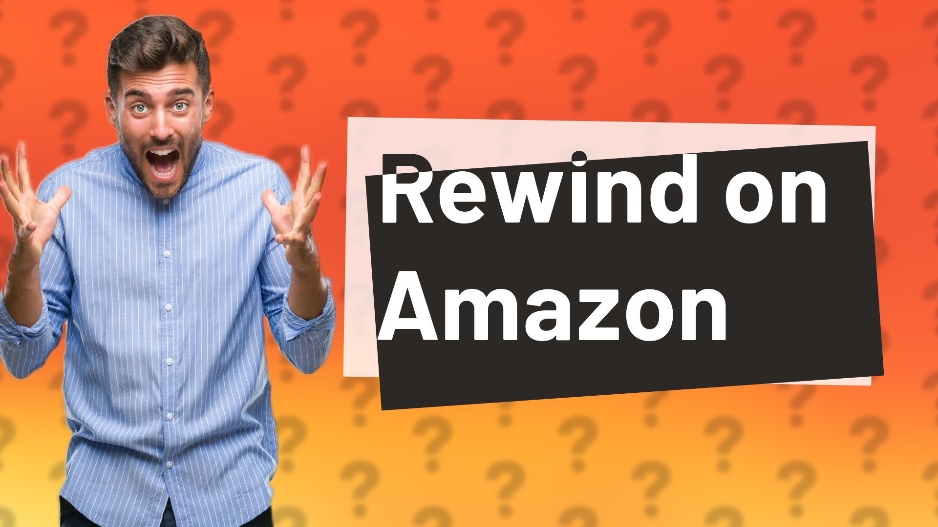 Rewind on Amazon