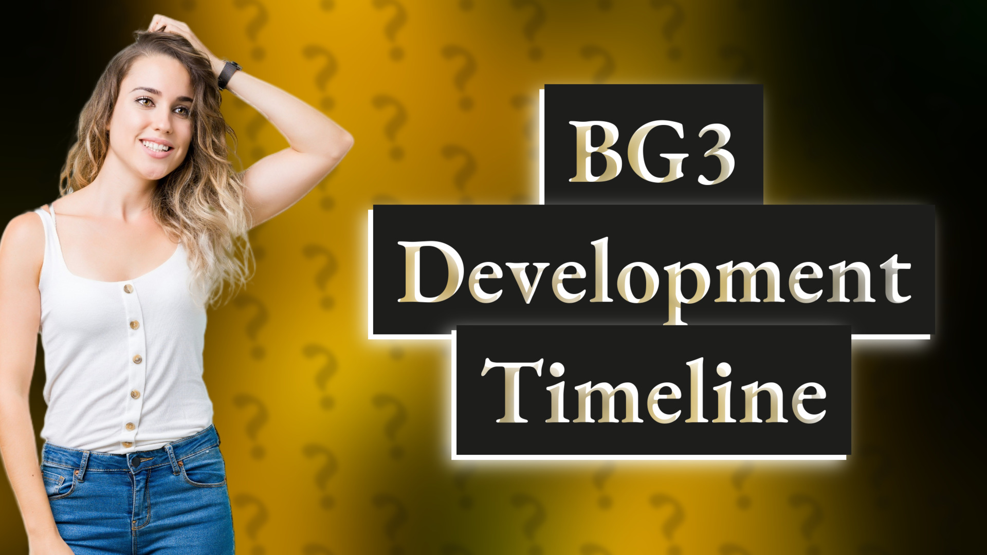 BG3 Development Timeline