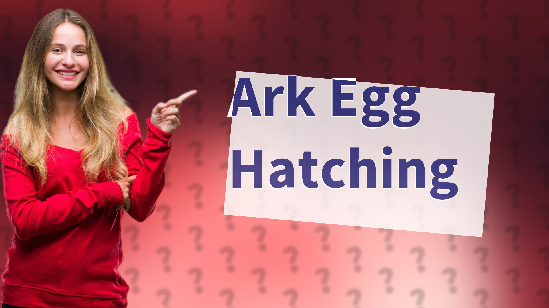 Ark Egg Hatching