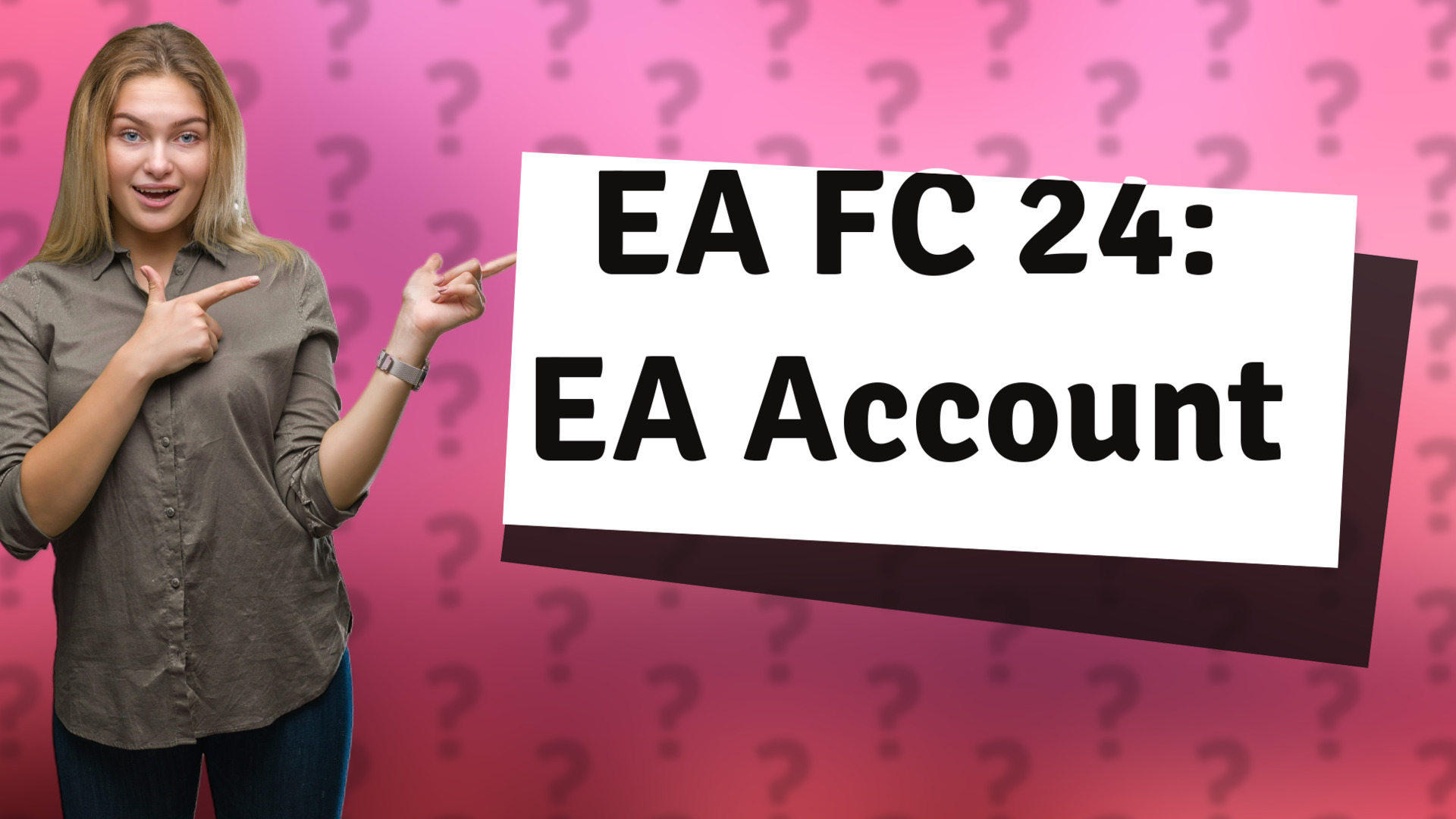 EA FC 24: EA Account