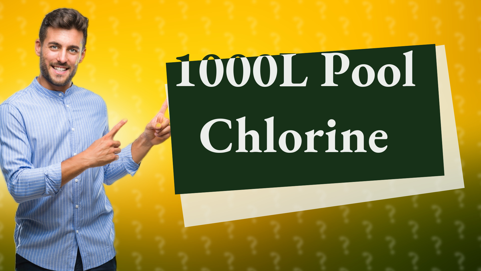 1000L Pool Chlorine