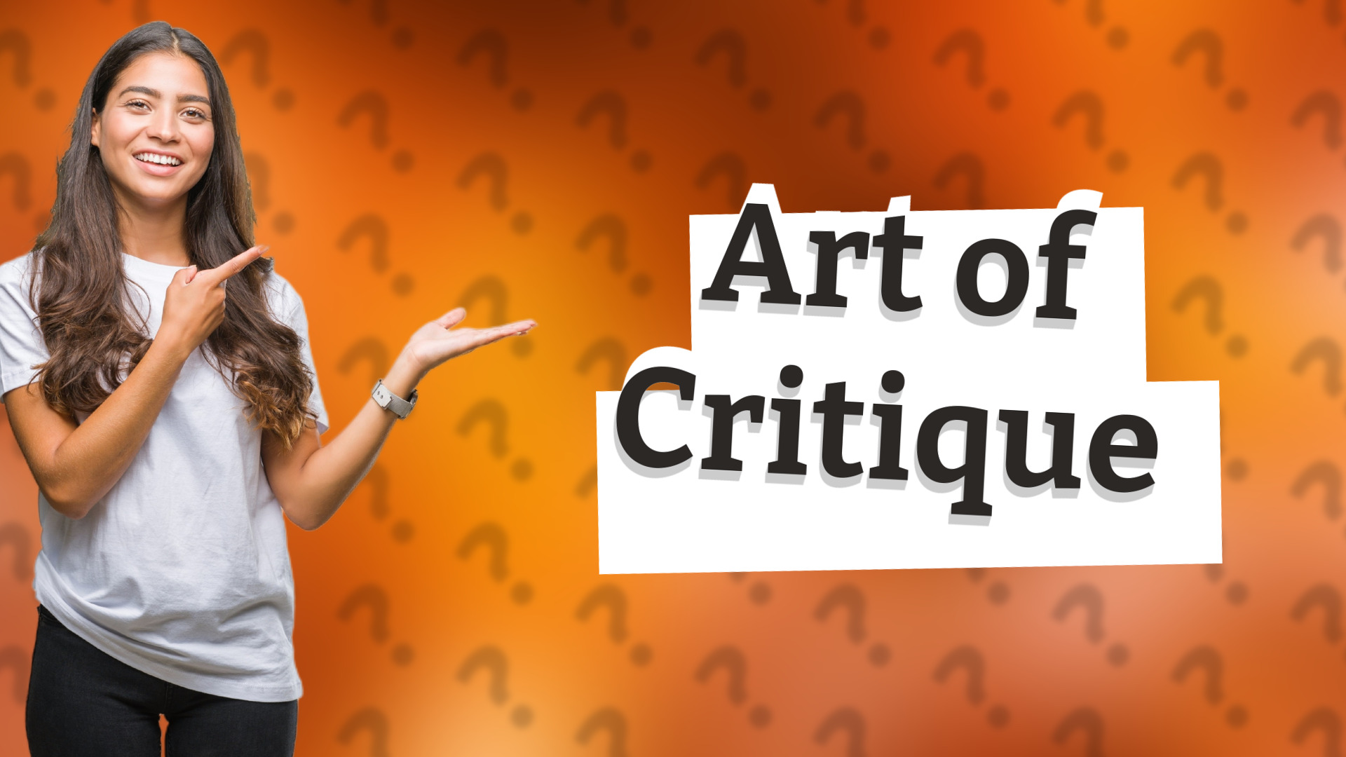 Art of Critique