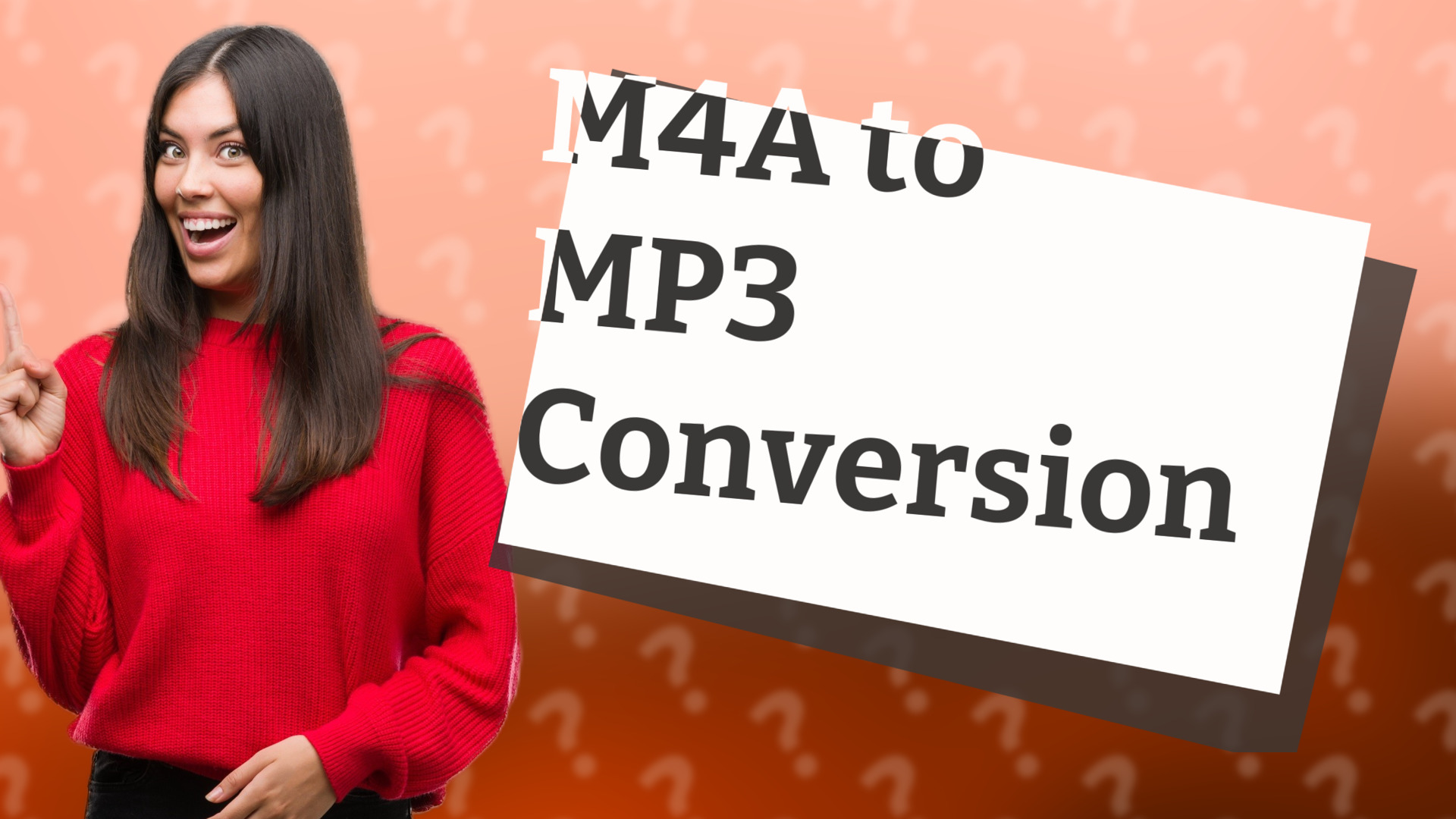 M4A to MP3 Conversion