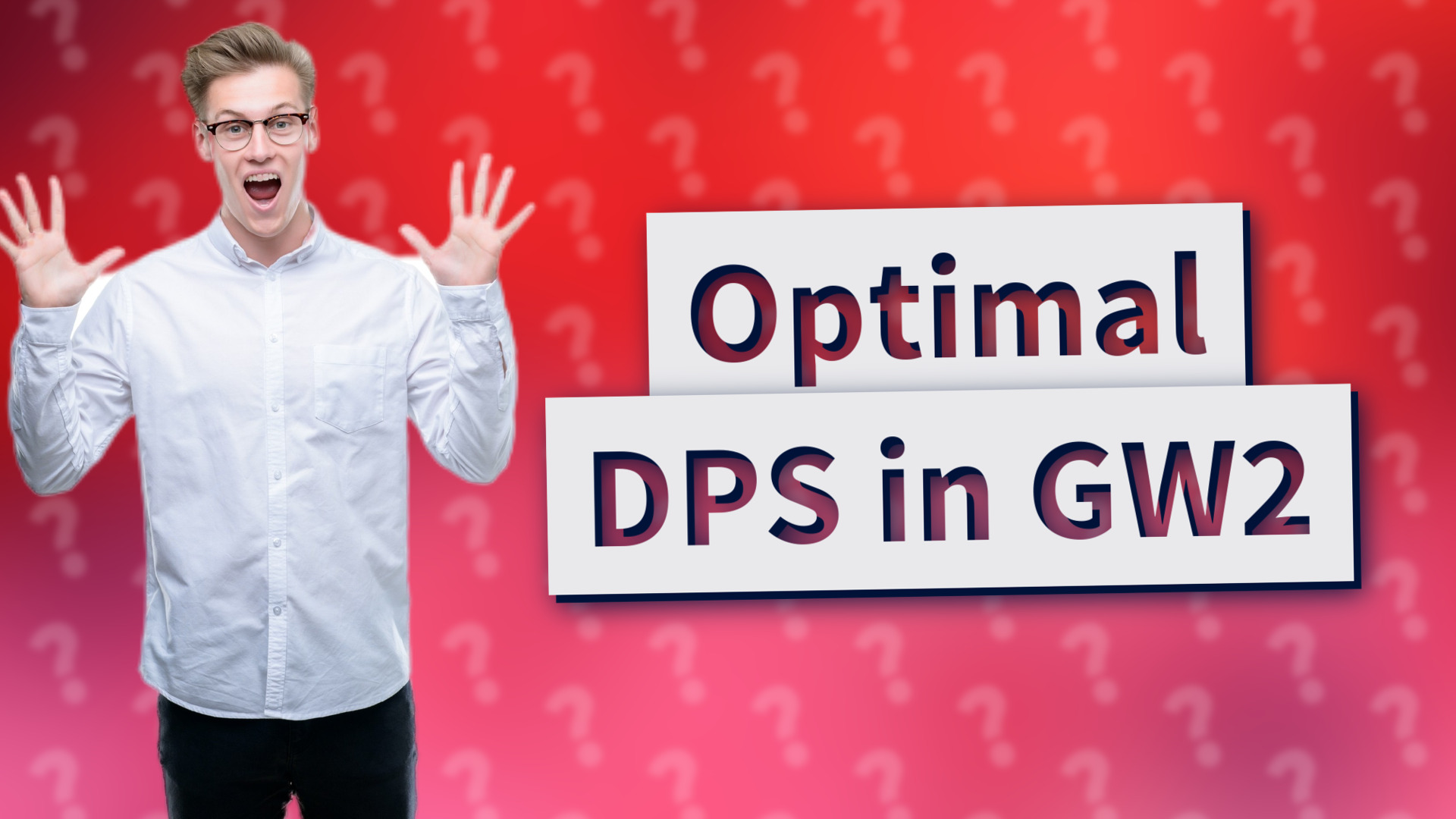 Optimal DPS in GW2