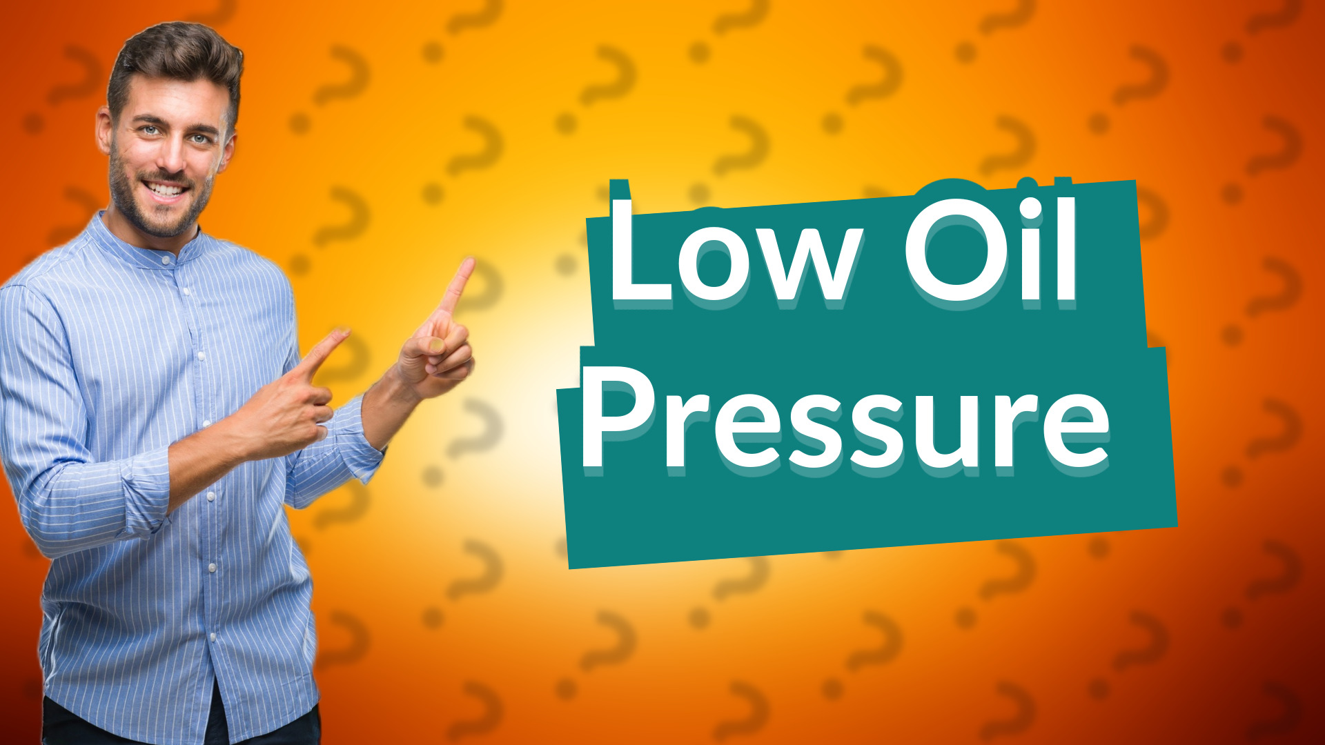 Low Oil Pressure
