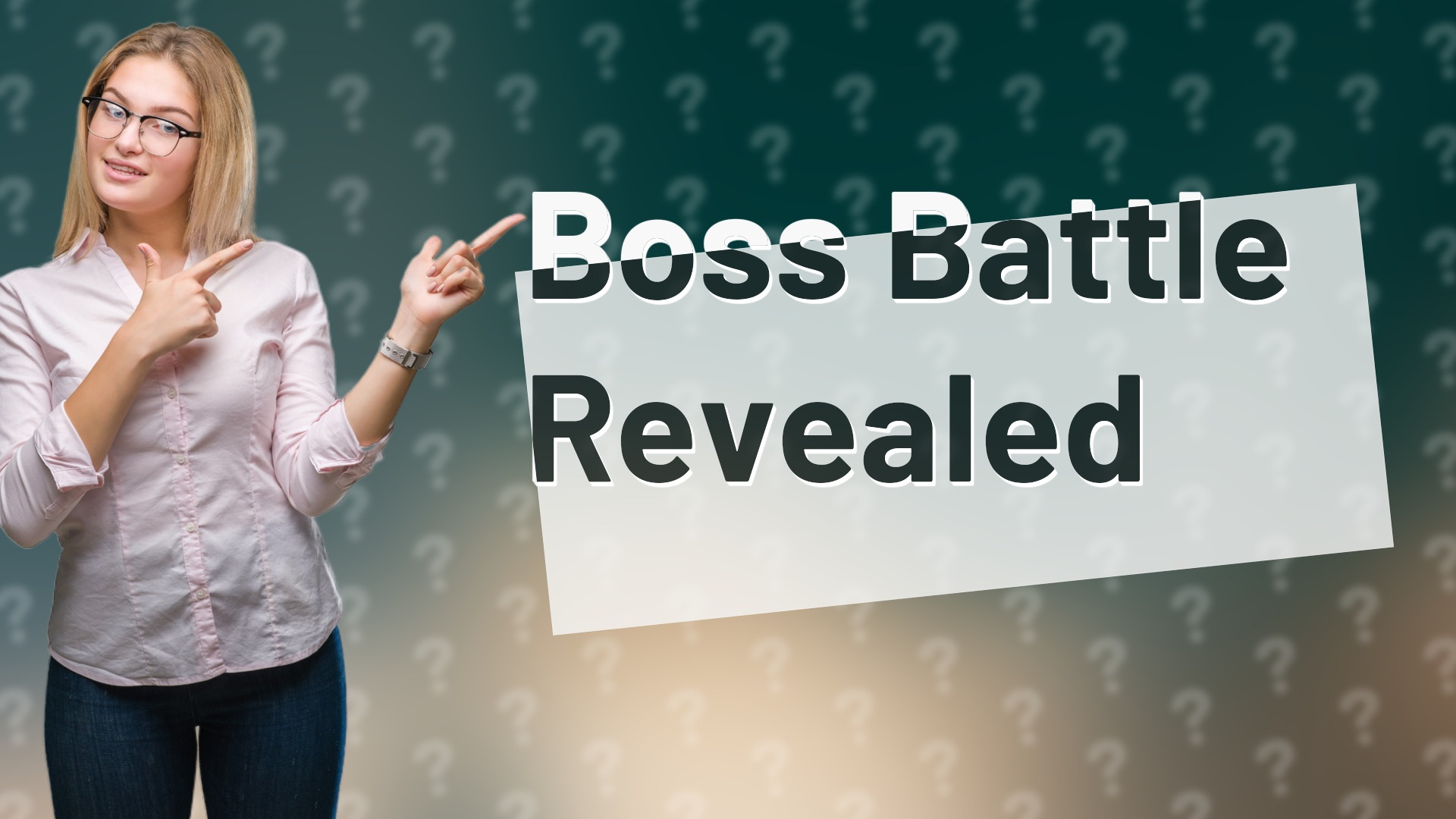 Boss Battle Revealed
