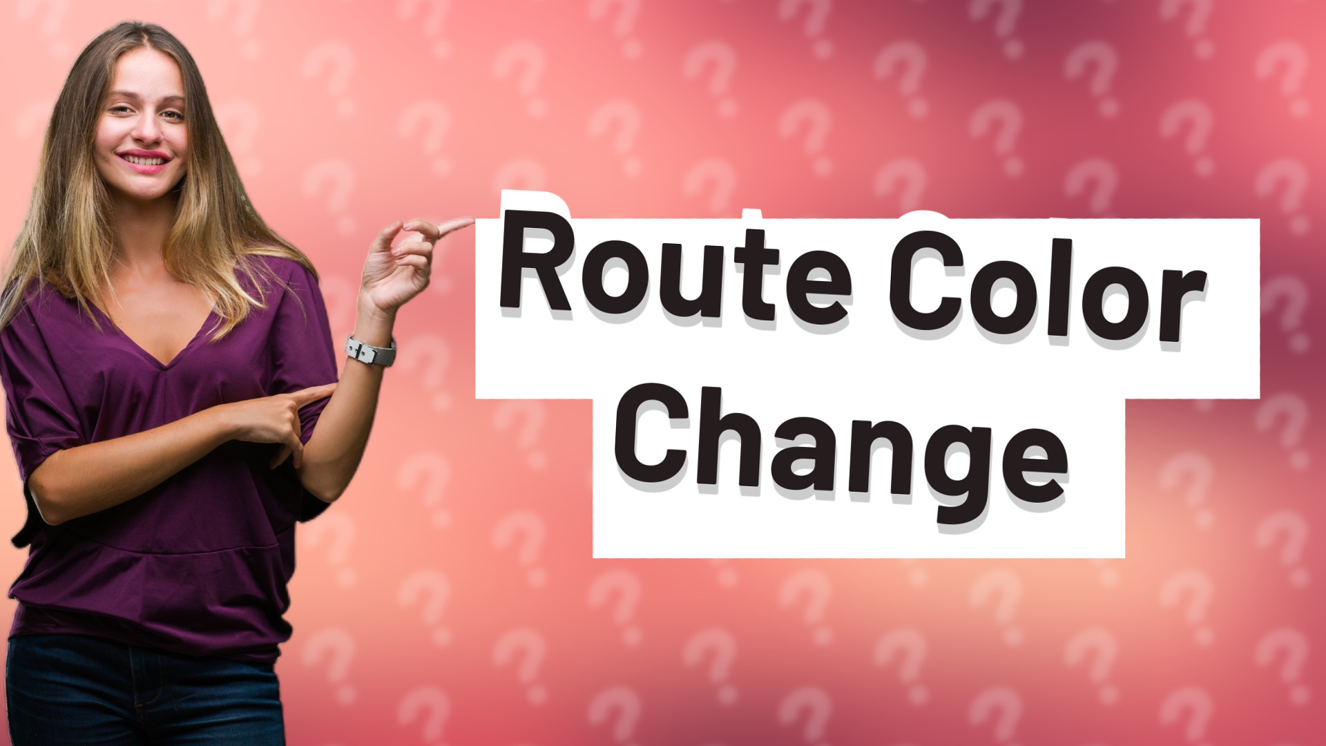 Route Color Change