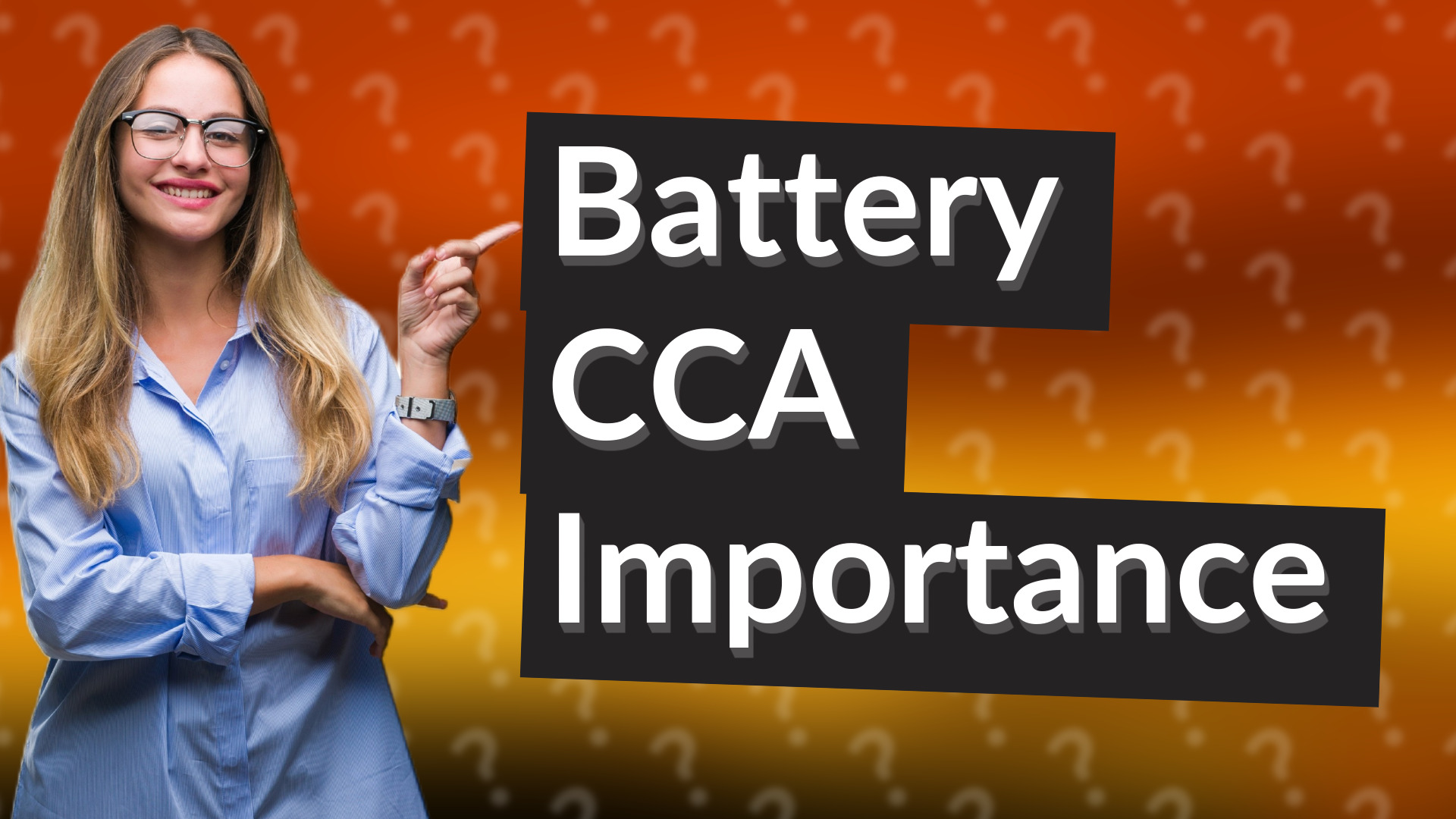 Battery CCA Importance