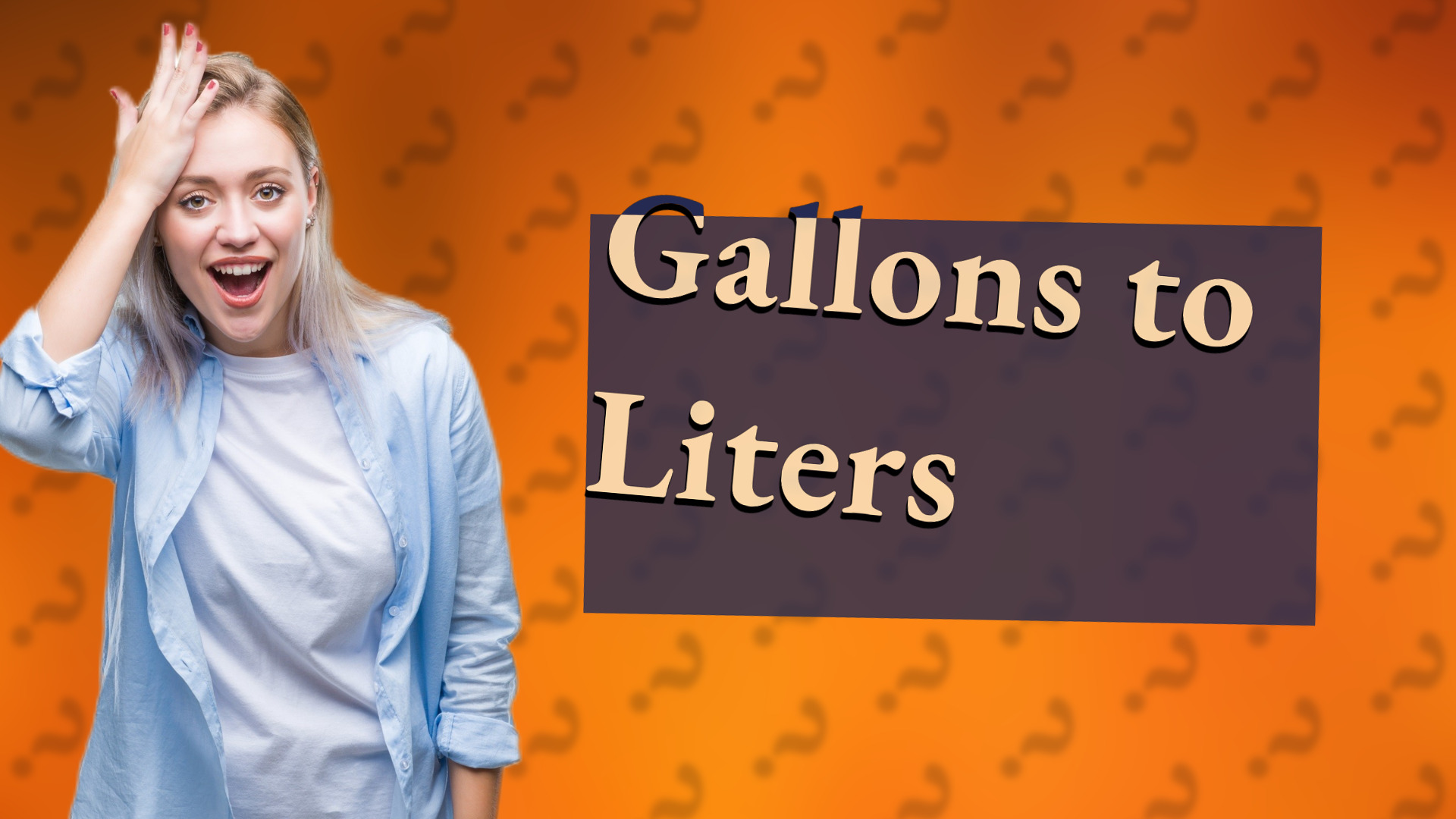 Gallons to Liters