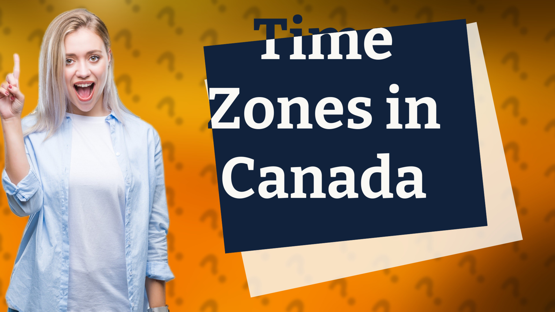 Time Zones in Canada