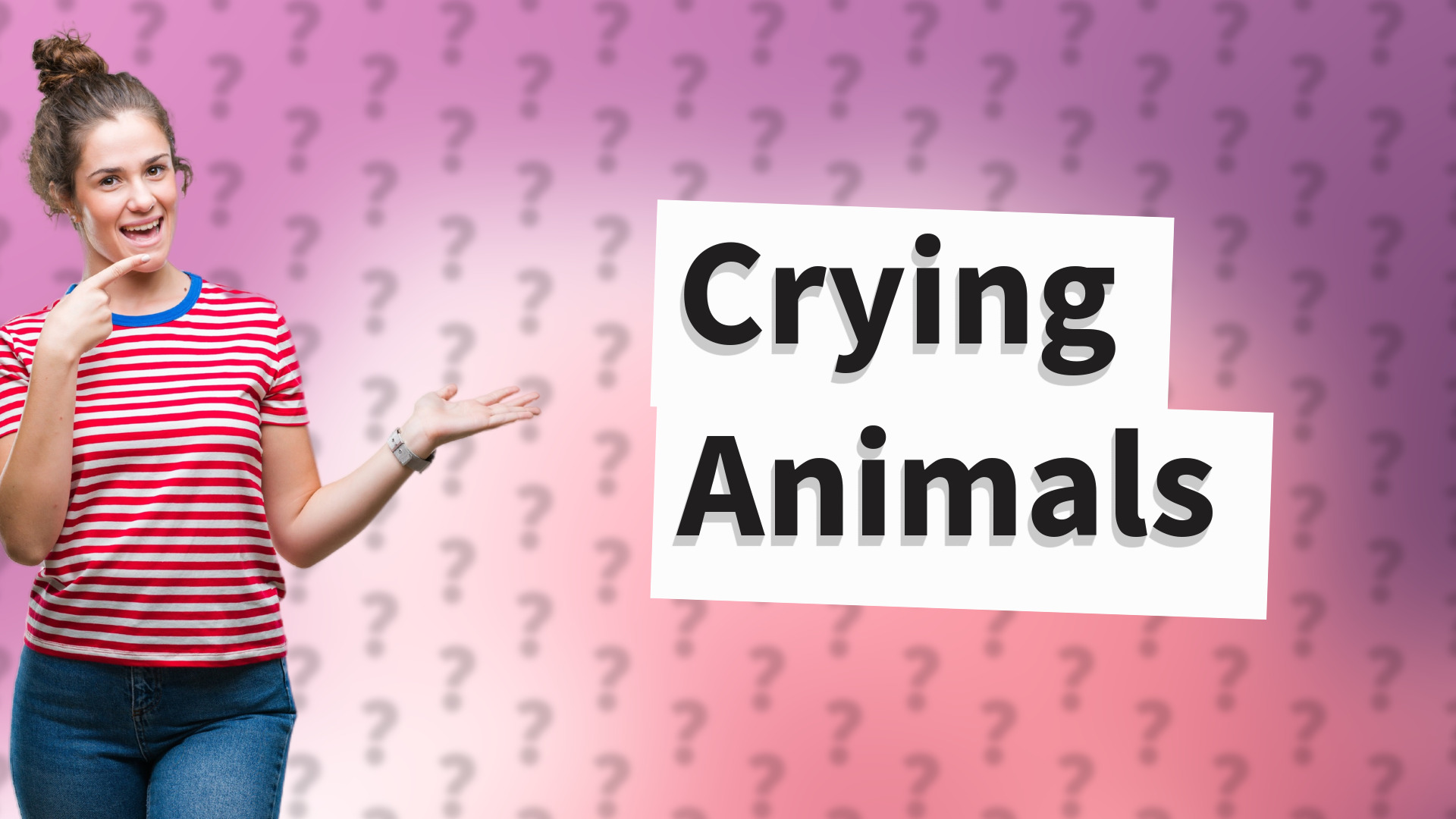 Crying Animals