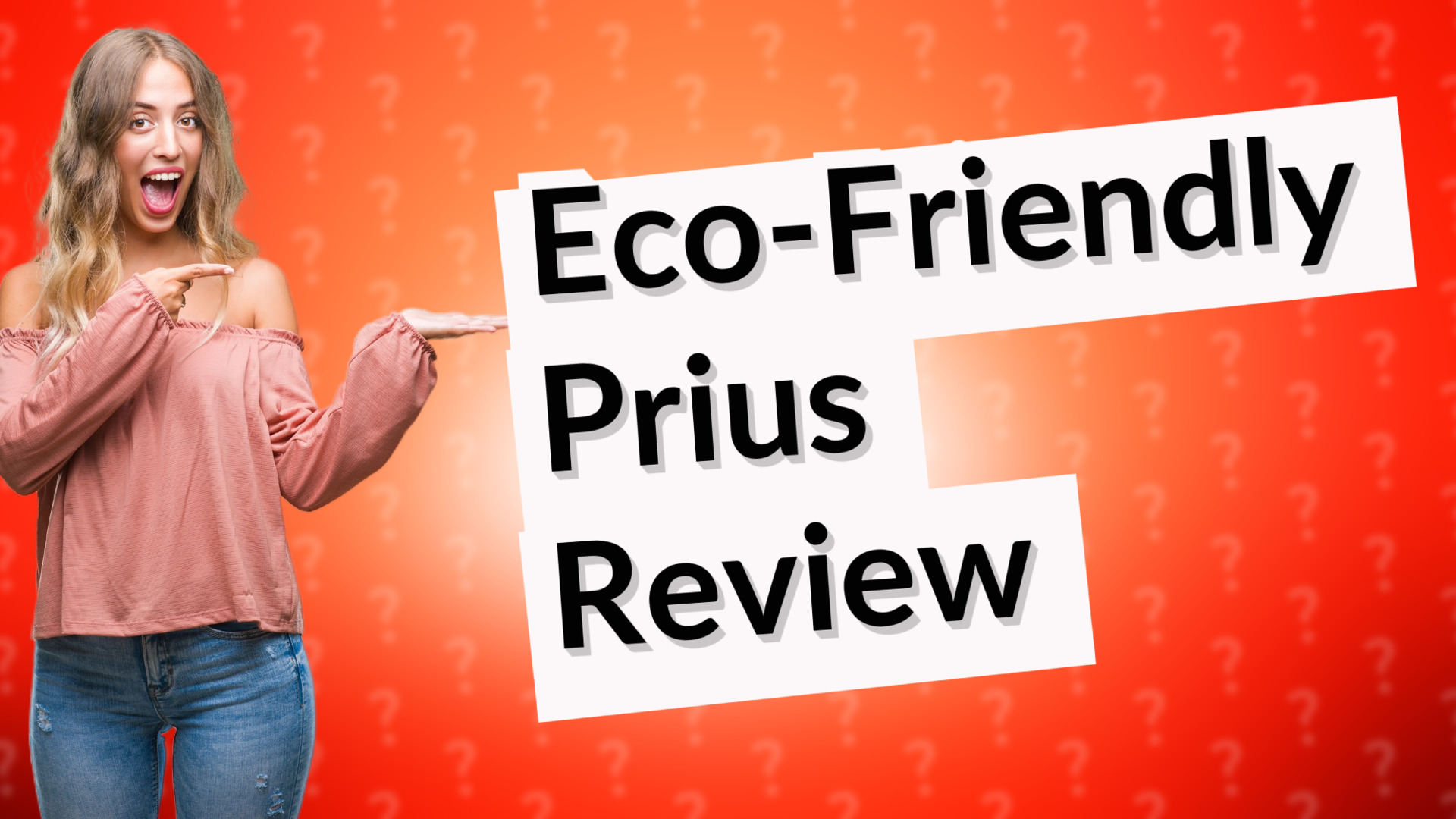 Eco-Friendly Prius Review