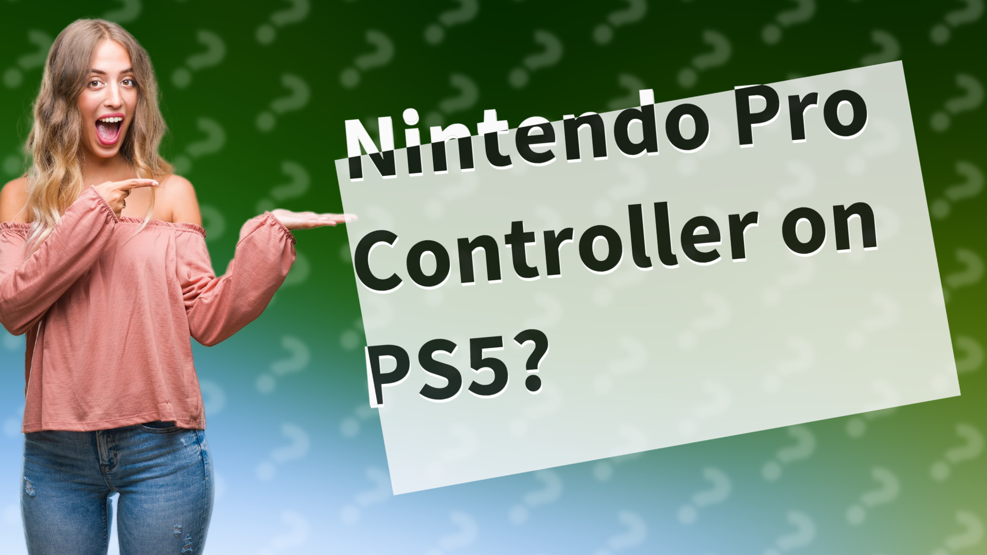 Nintendo Pro Controller on PS5?