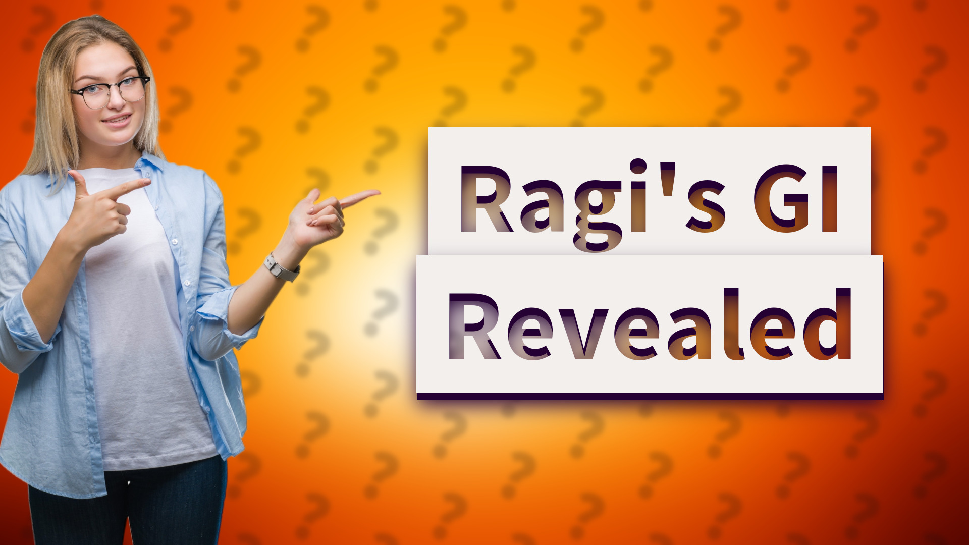 Ragi's GI Revealed