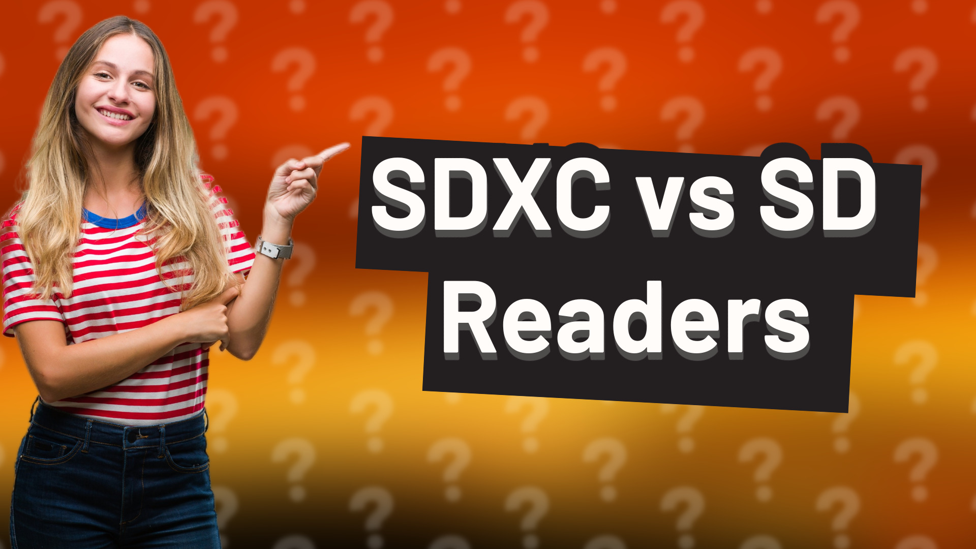 SDXC vs SD Readers