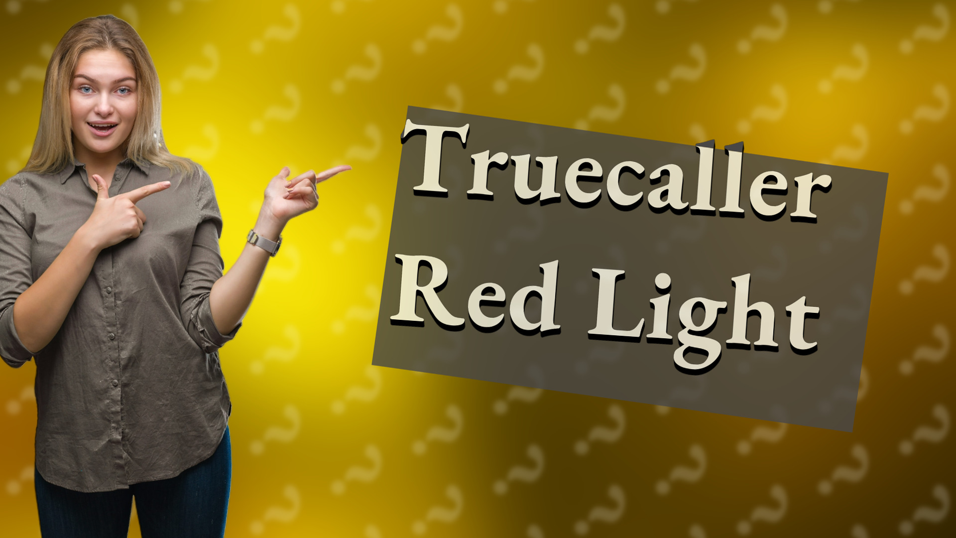 Truecaller Red Light