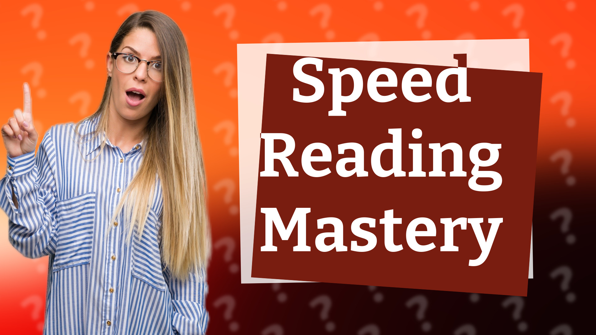 Speed Reading Mastery