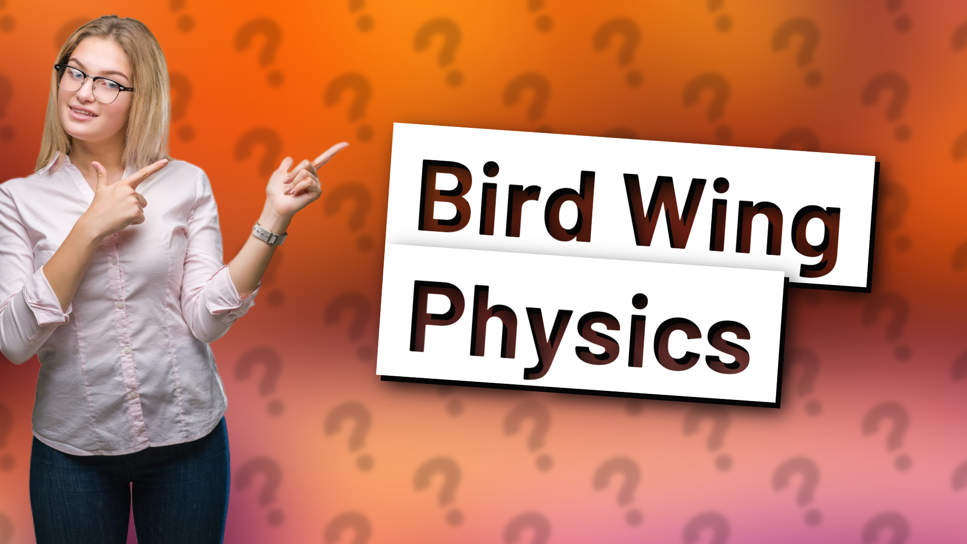 Bird Wing Physics