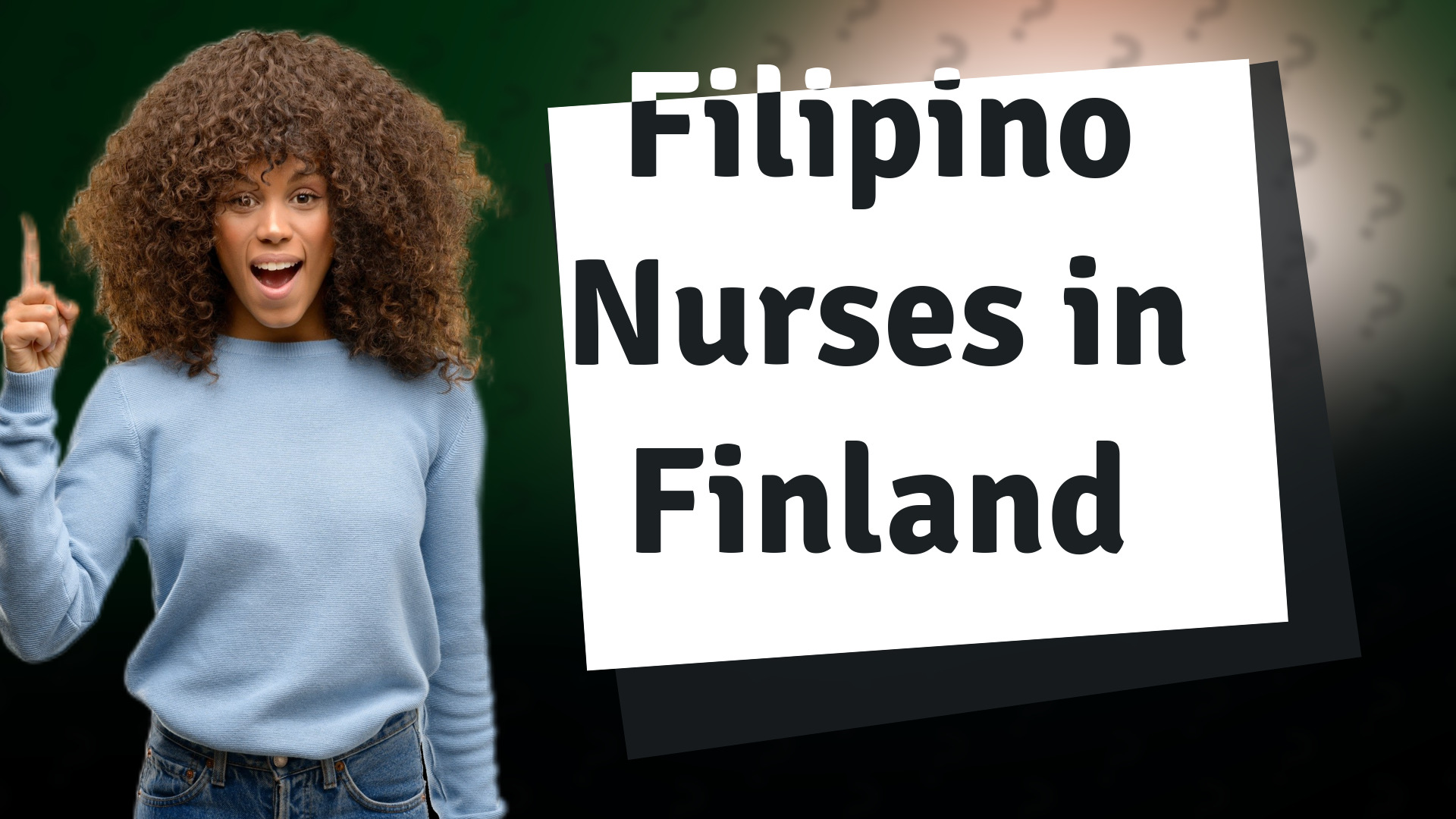 Filipino Nurses in Finland