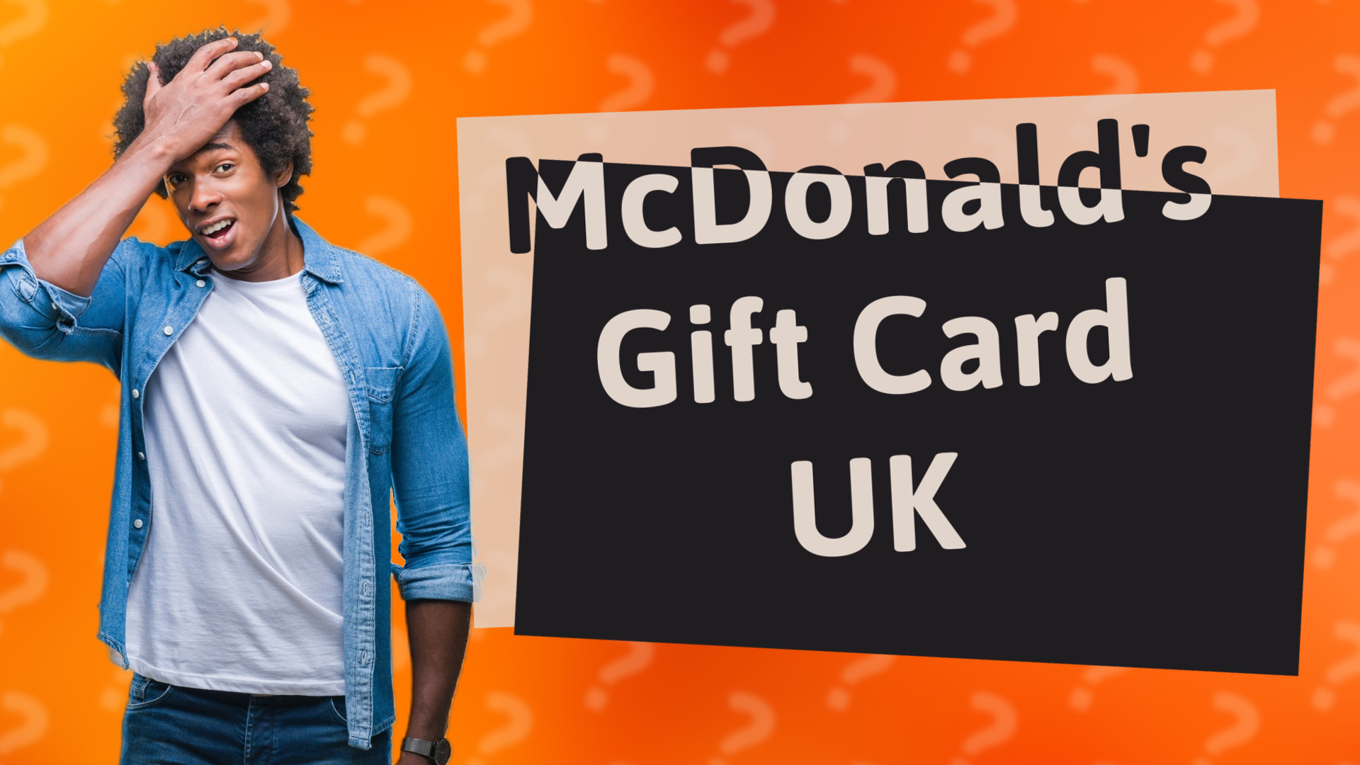 McDonald's Gift Card UK