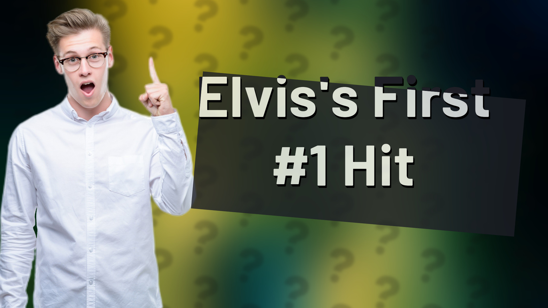 Elvis's First #1 Hit