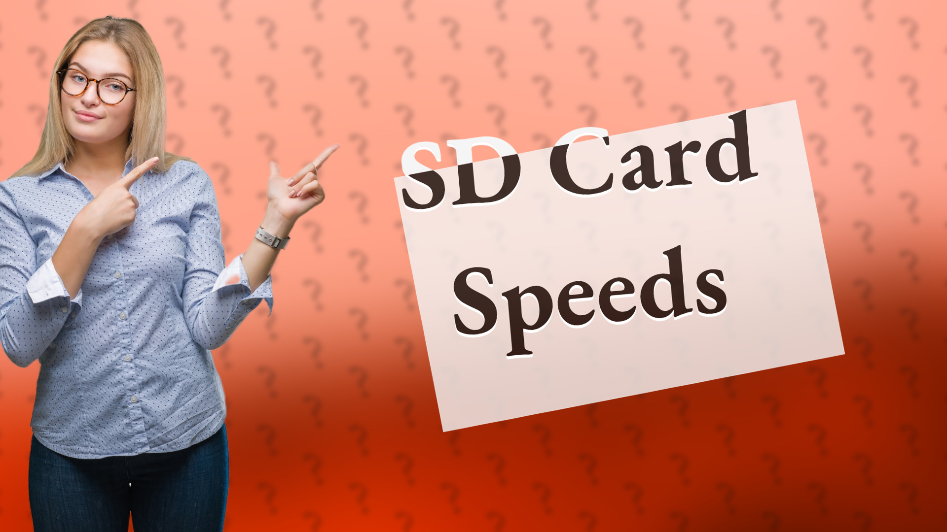 SD Card Speeds