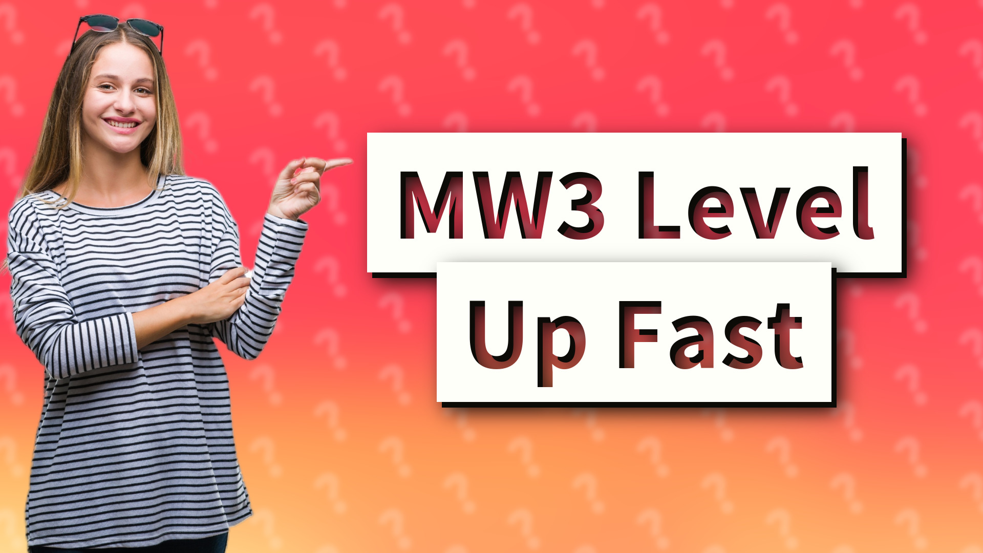 MW3 Level Up Fast