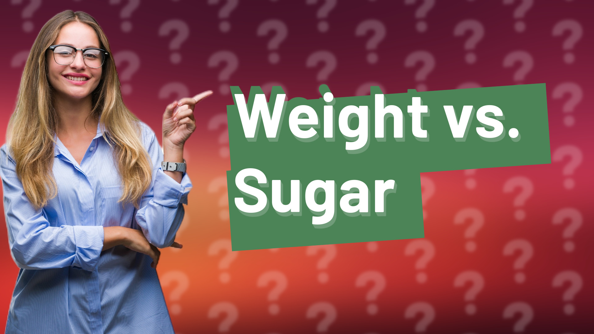 Weight vs. Sugar