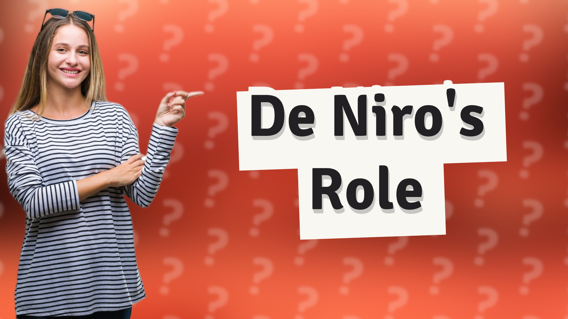 De Niro's Role