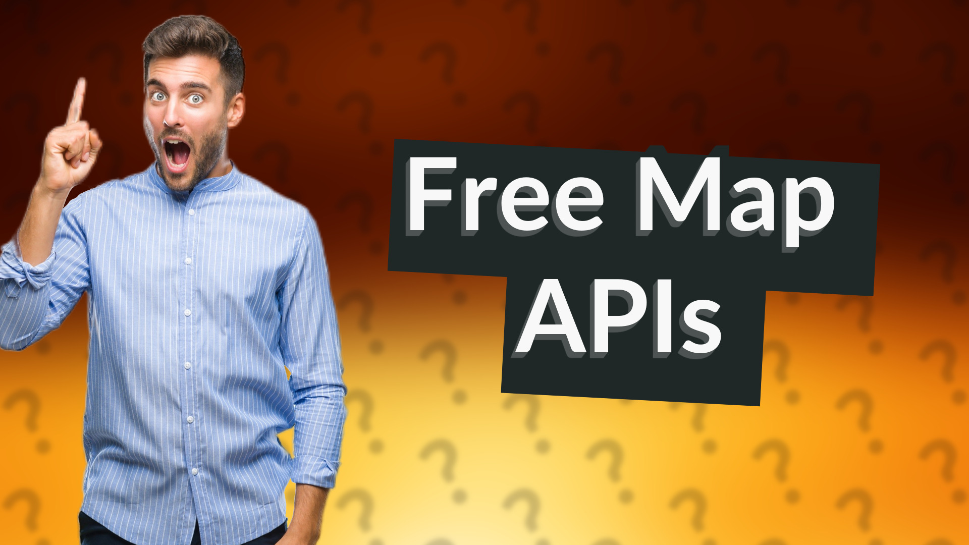 Free Map APIs