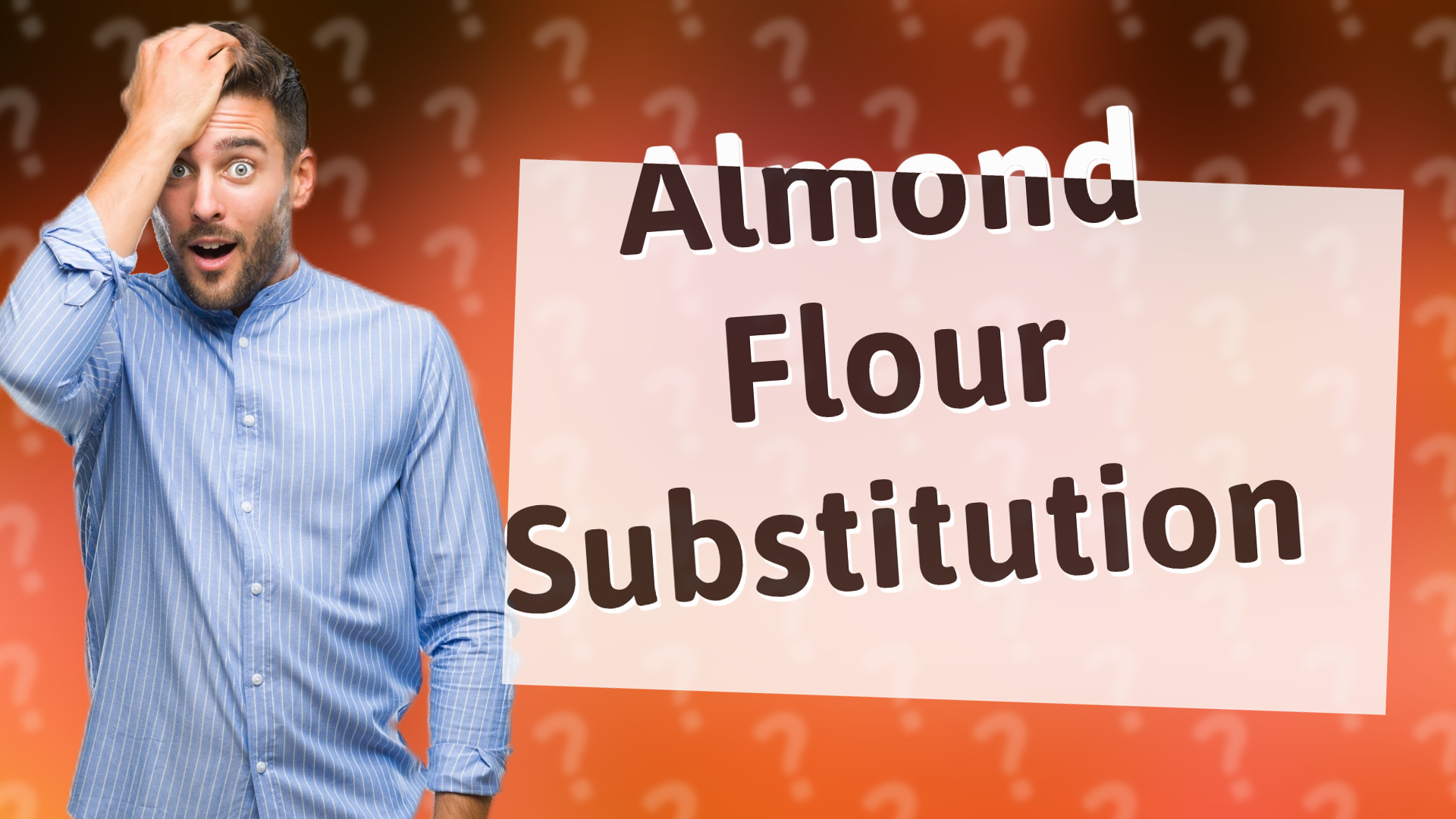 Almond Flour Substitution