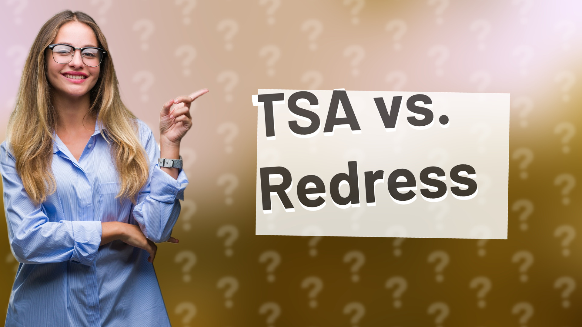 TSA vs. Redress