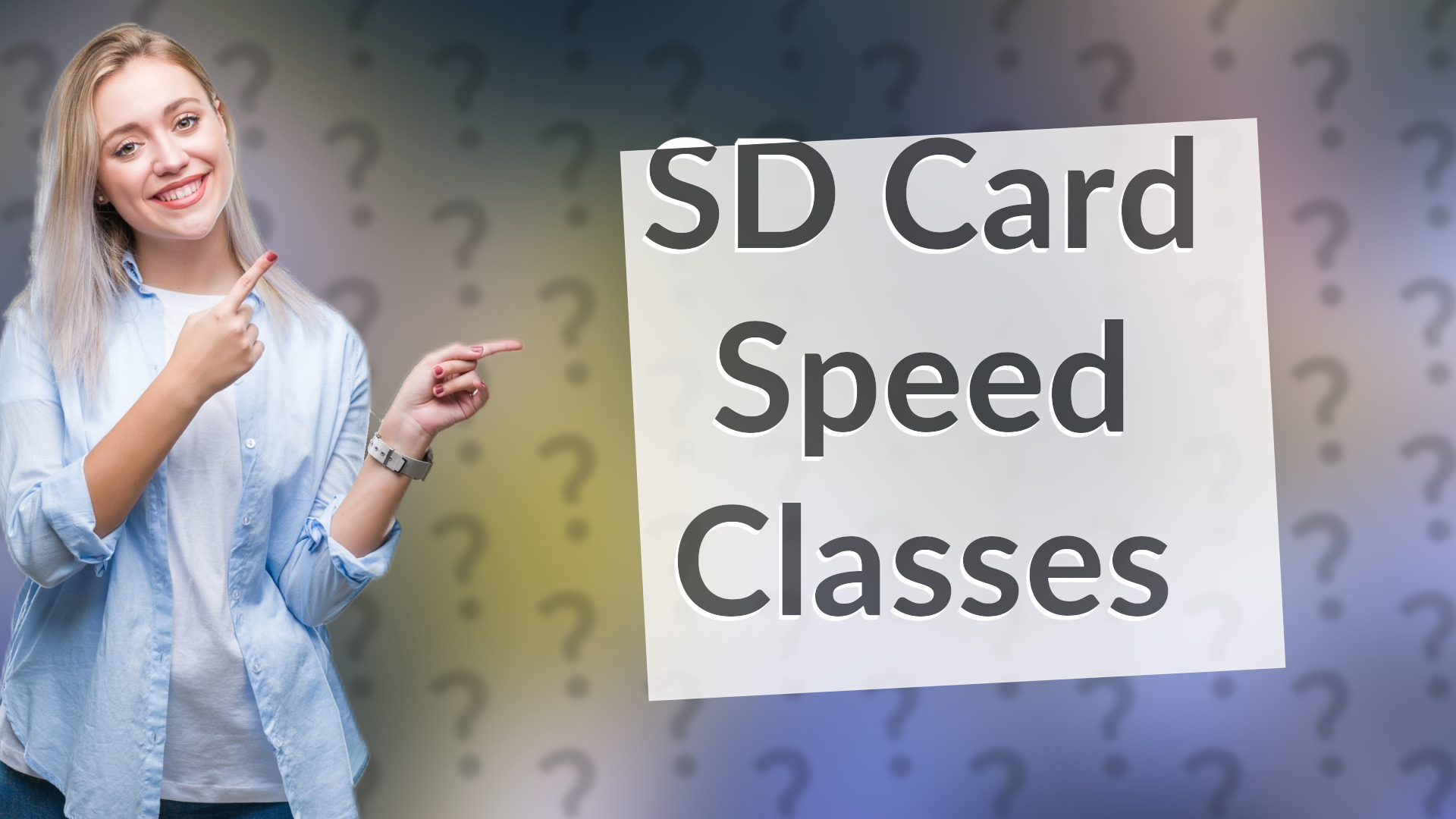 SD Card Speed Classes
