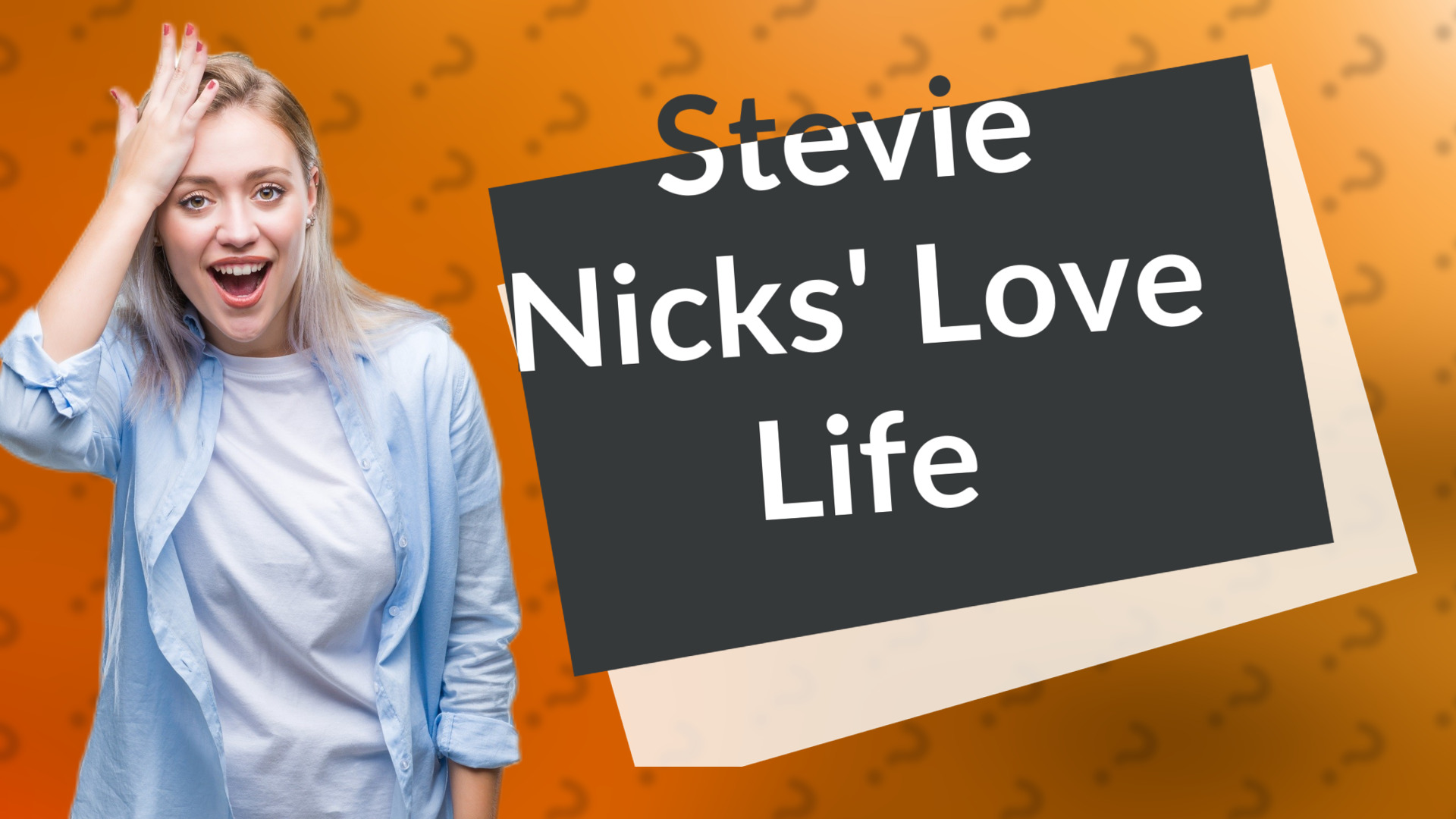 Stevie Nicks' Love Life