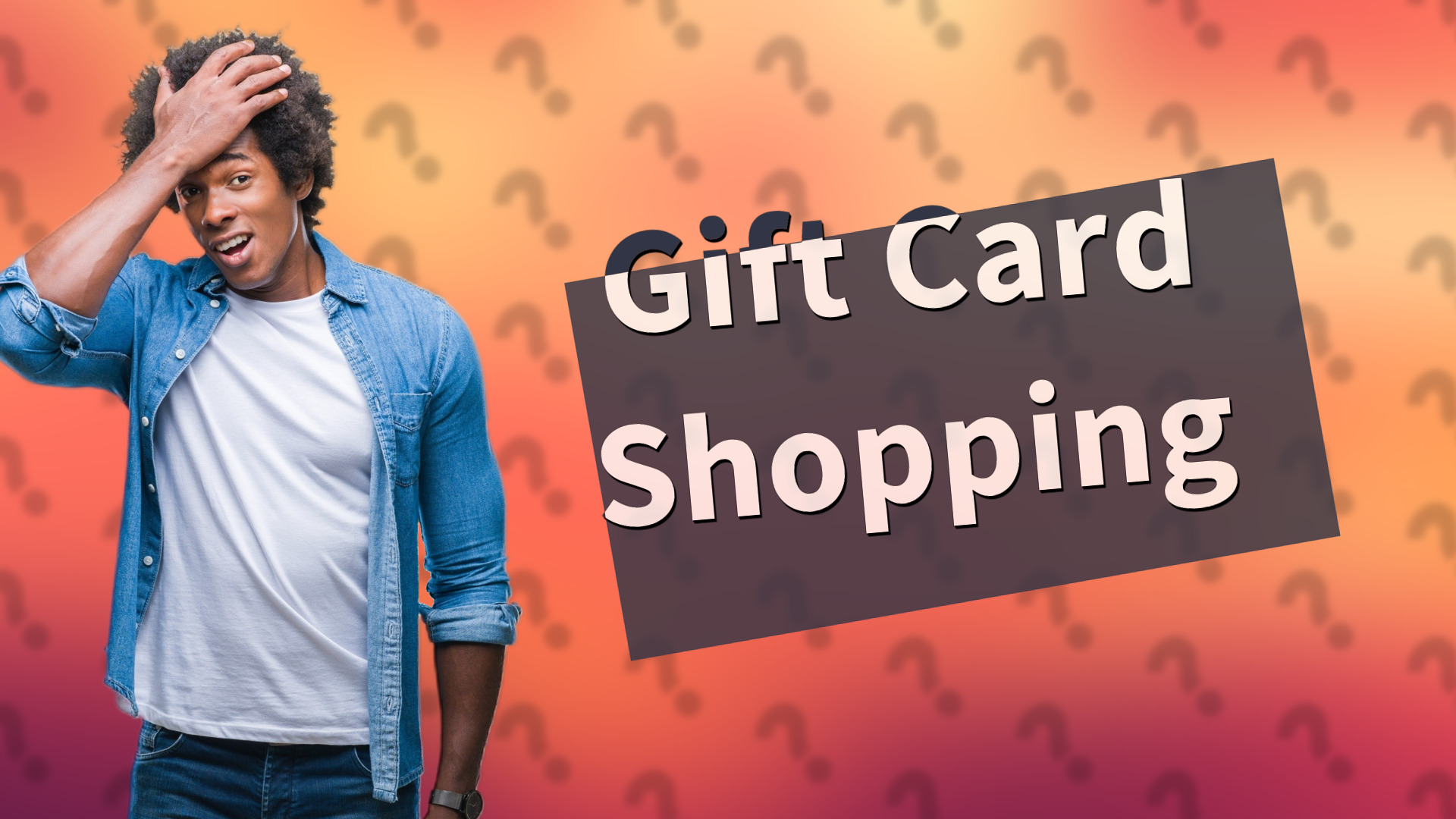 Gift Card Shopping