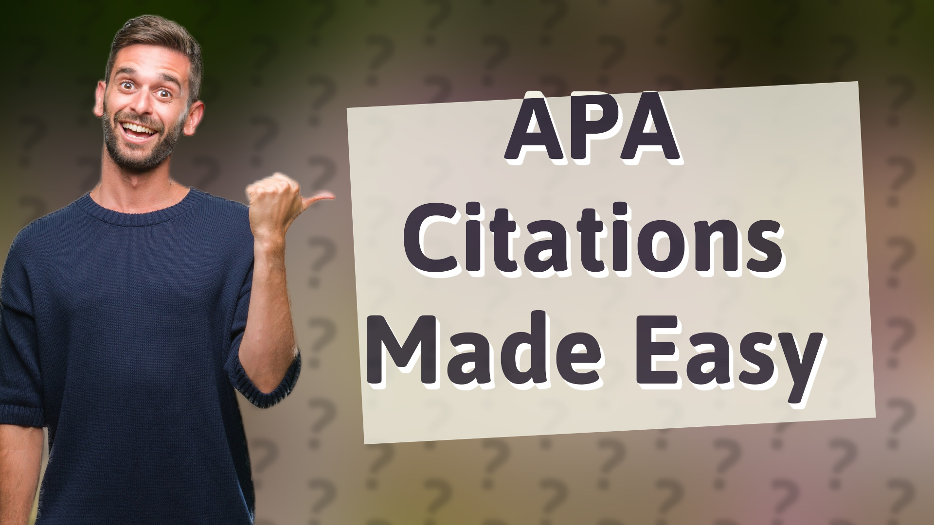 APA Citations Made Easy