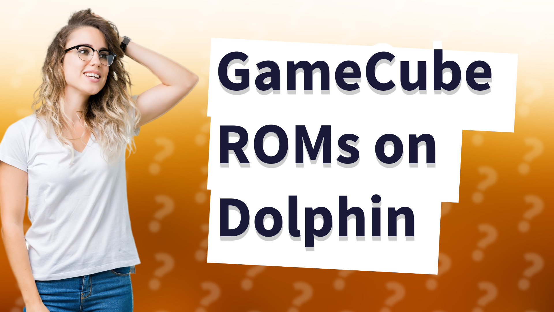 GameCube ROMs on Dolphin