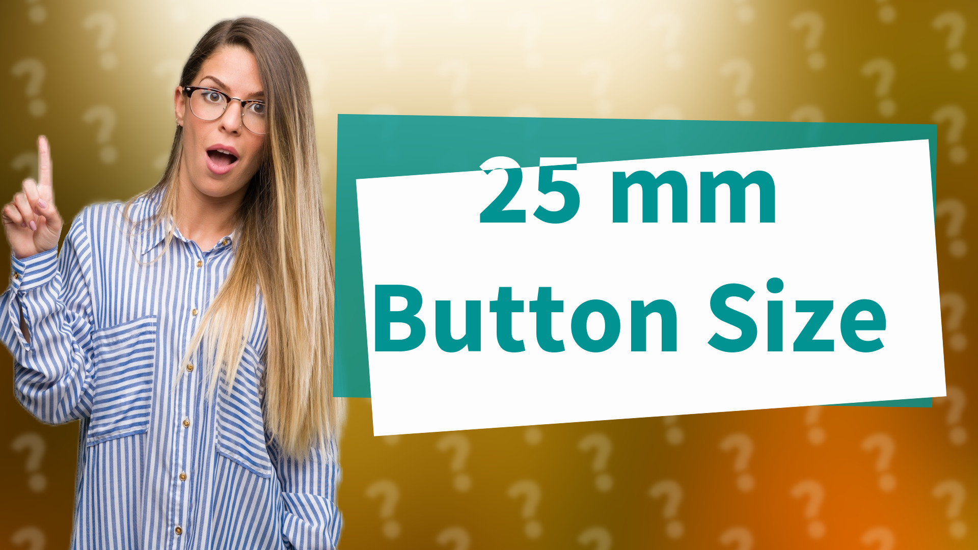 25 mm Button Size