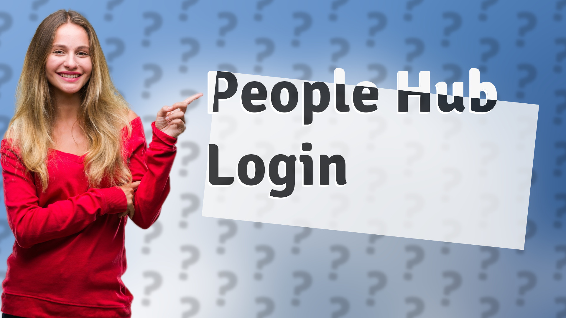 People Hub Login