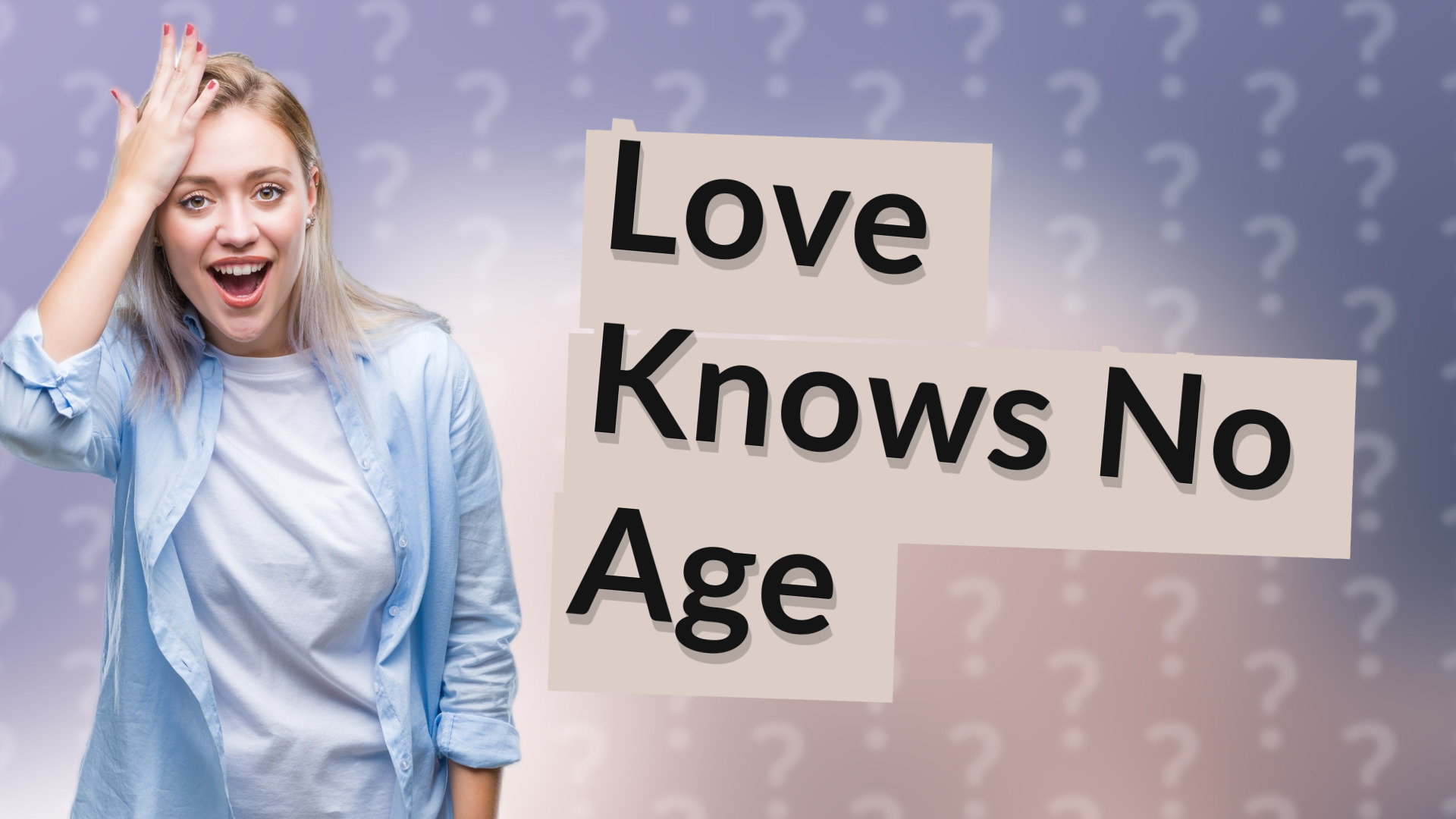 Love Knows No Age