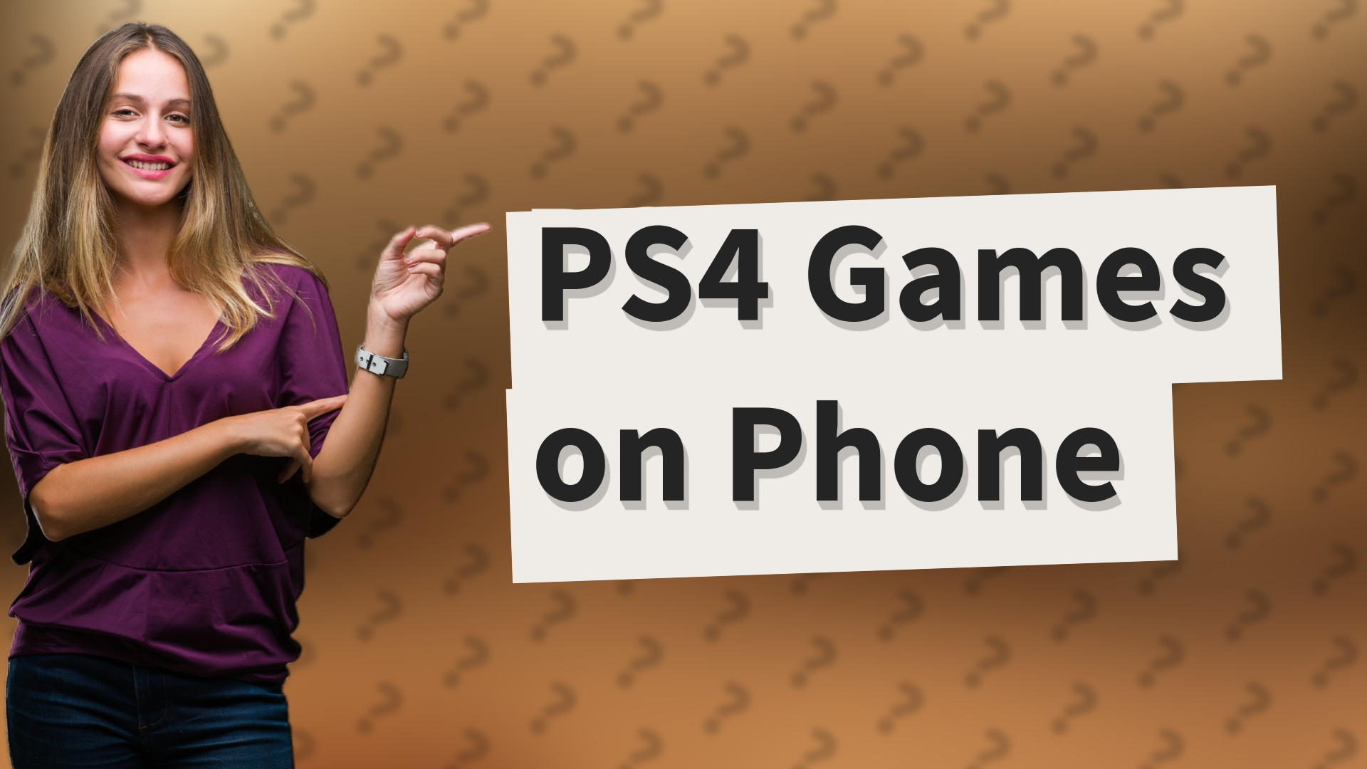PS4 Games on Phone