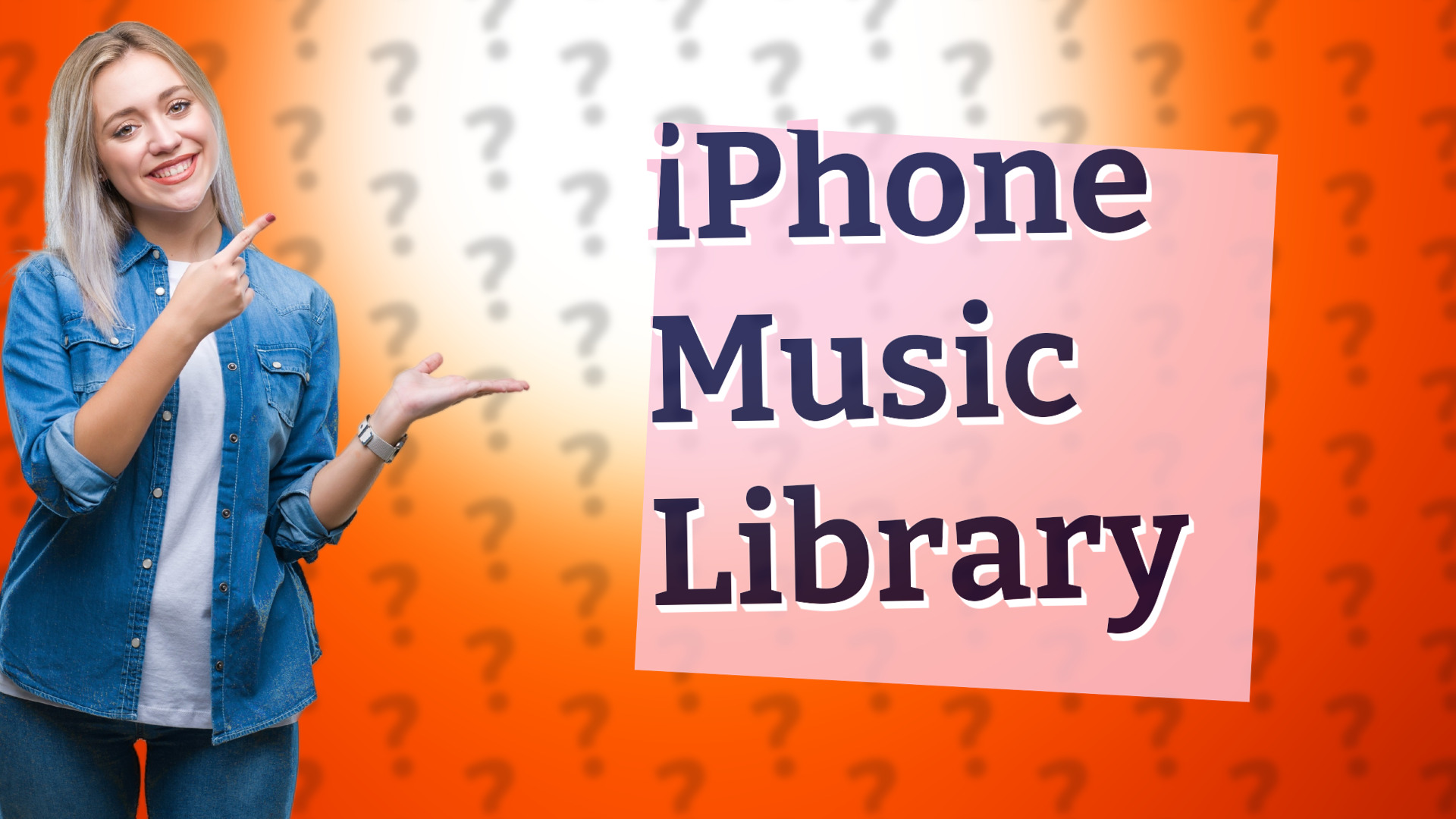 iPhone Music Library
