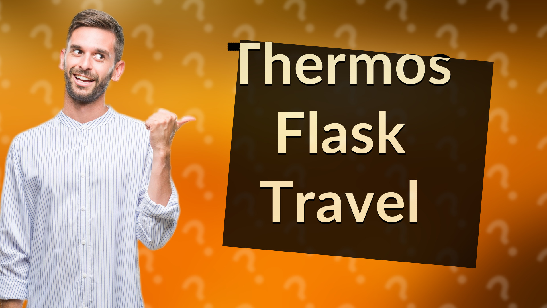 Thermos Flask Travel