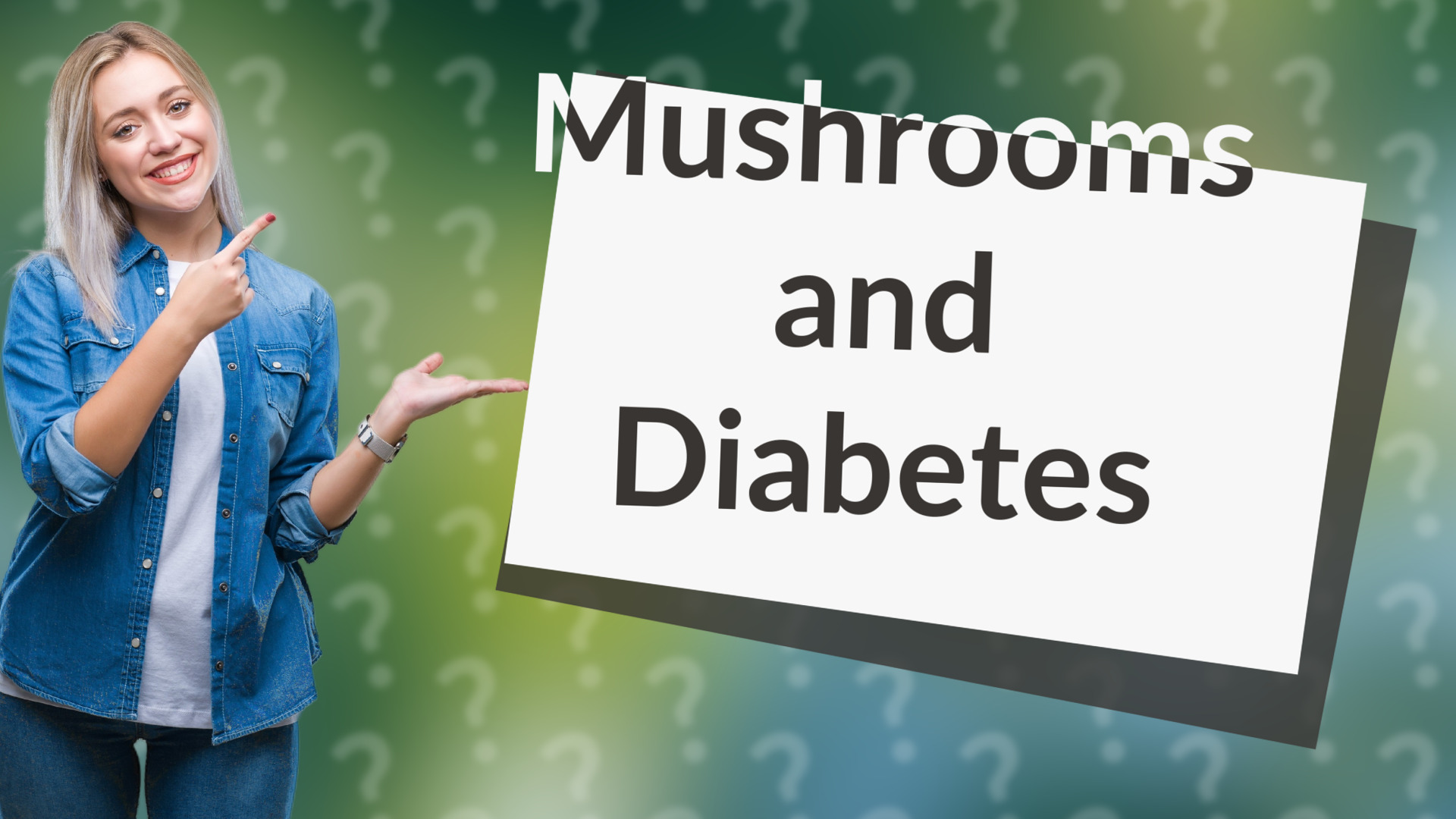 Mushrooms and Diabetes