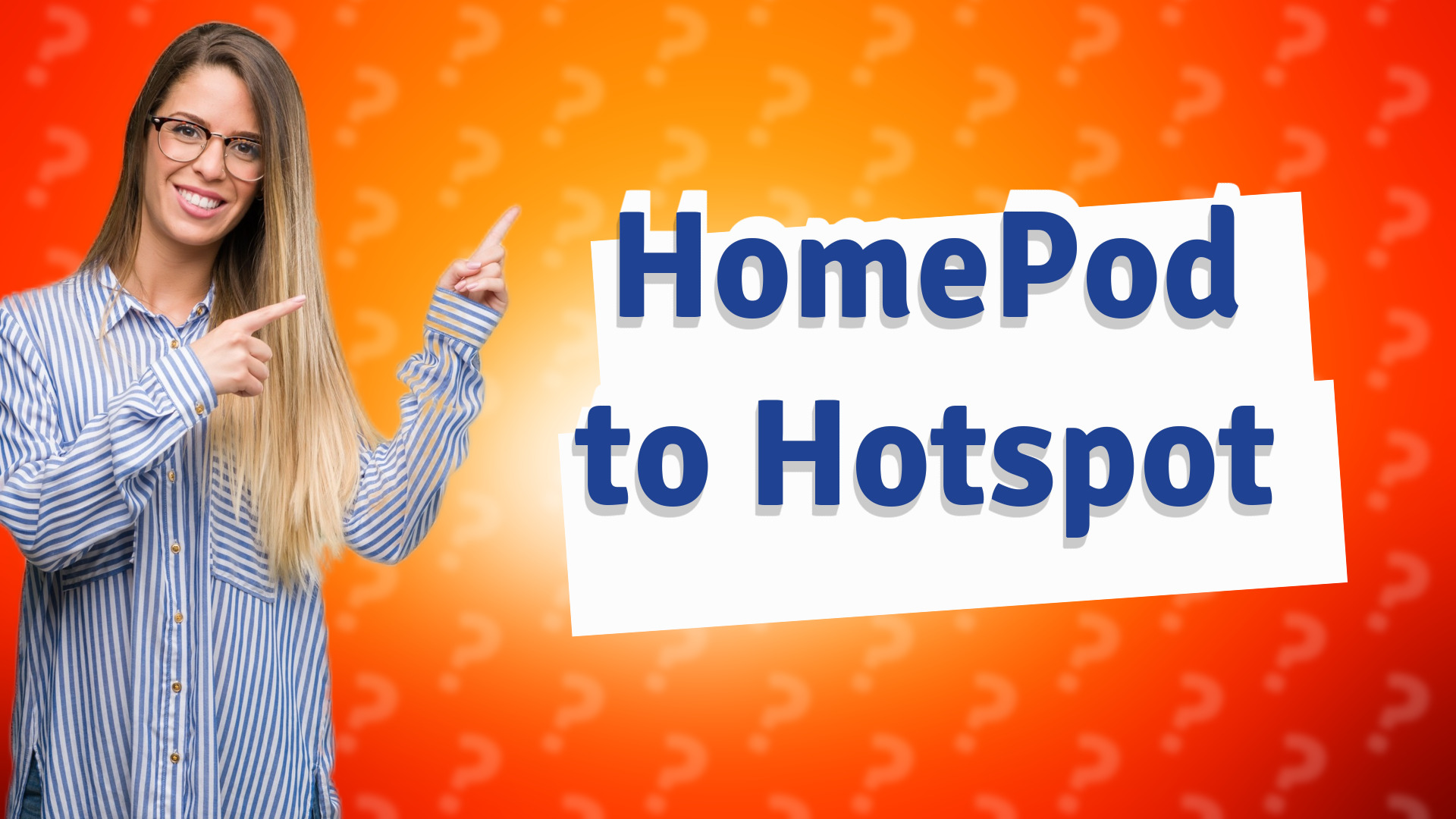 HomePod to Hotspot