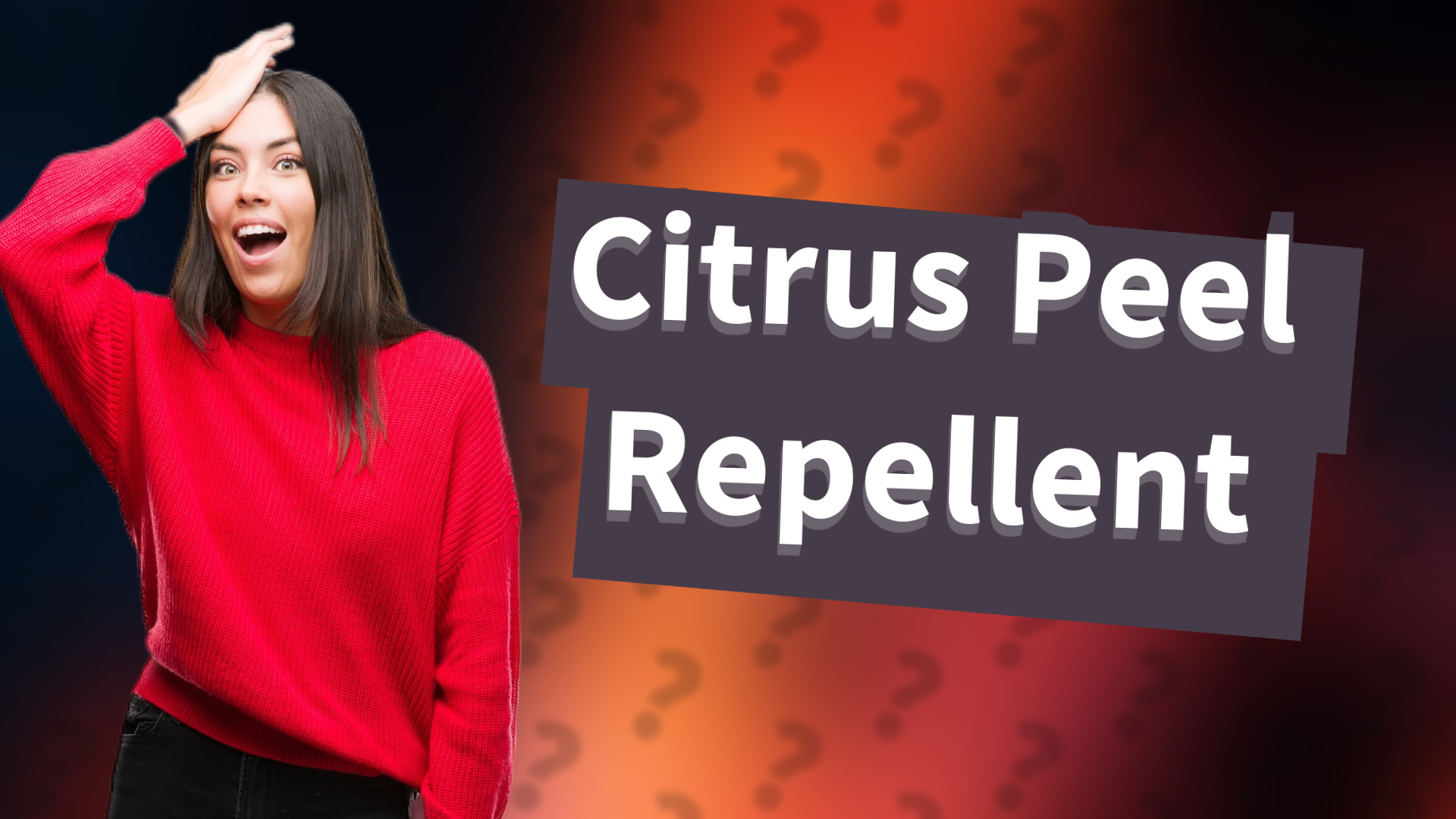 Citrus Peel Repellent