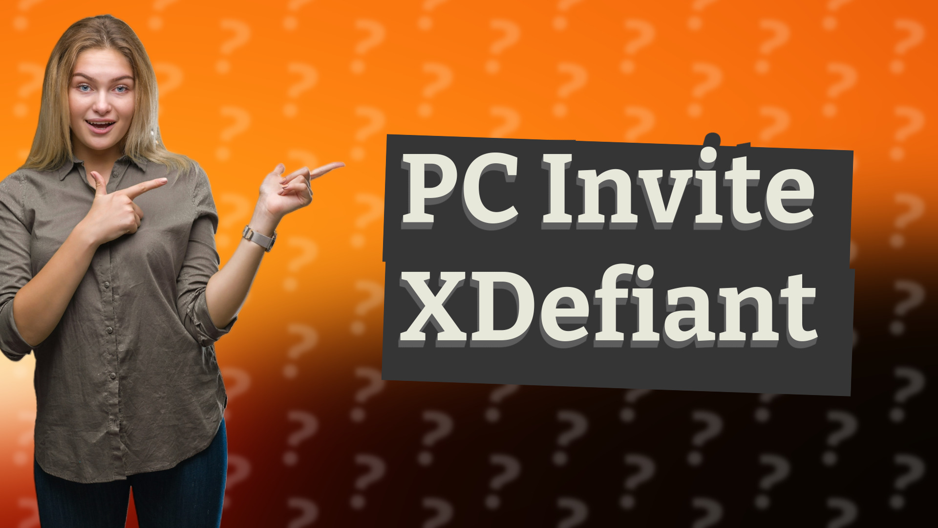 PC Invite XDefiant