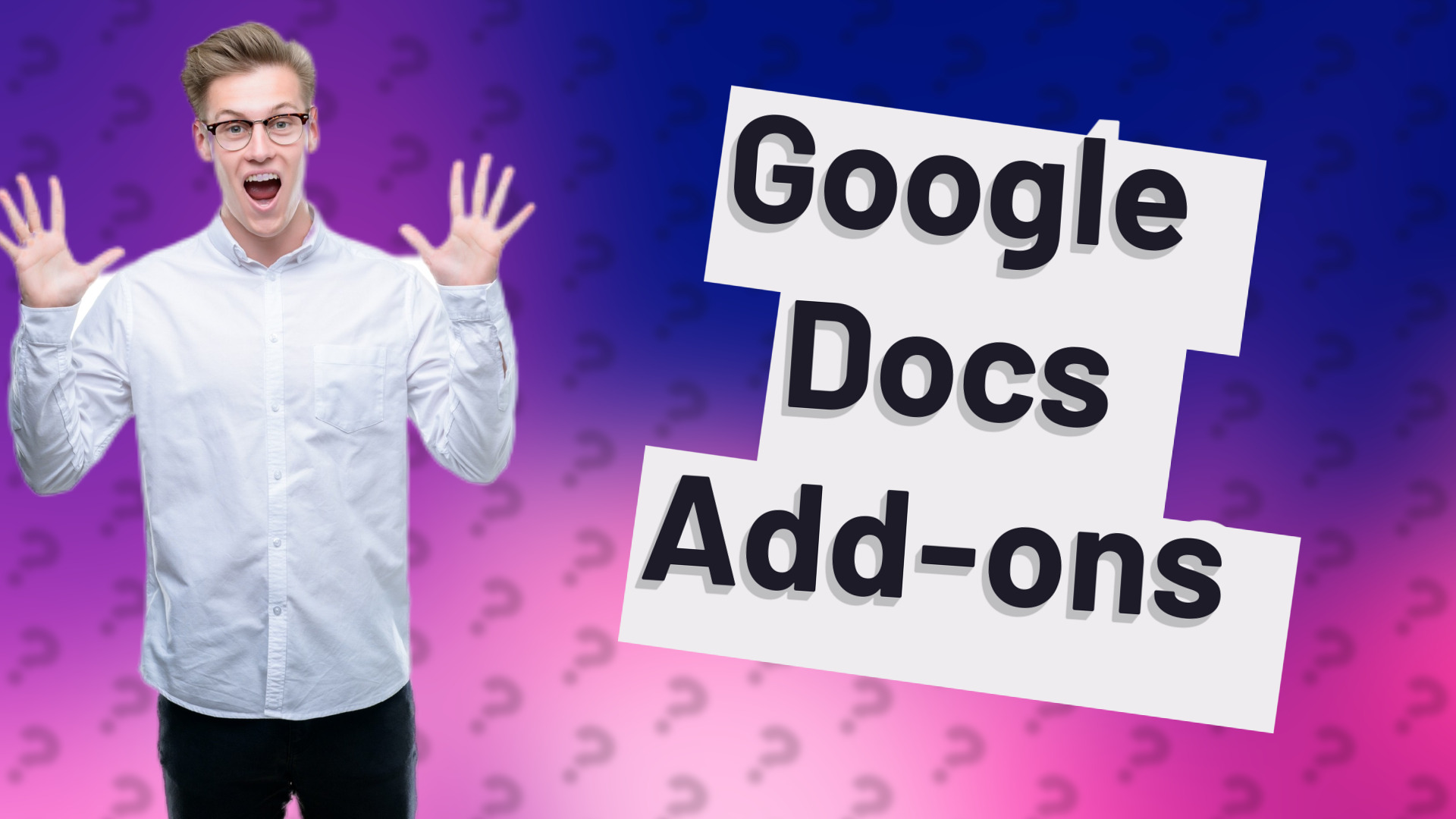Google Docs Add-ons