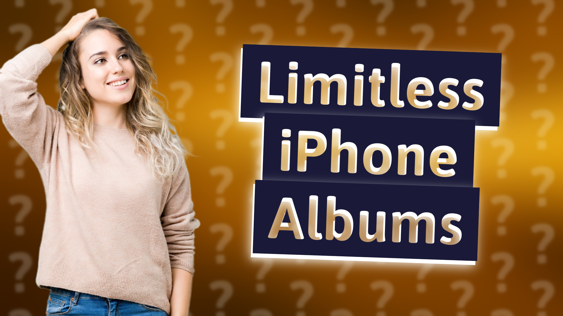 Limitless iPhone Albums