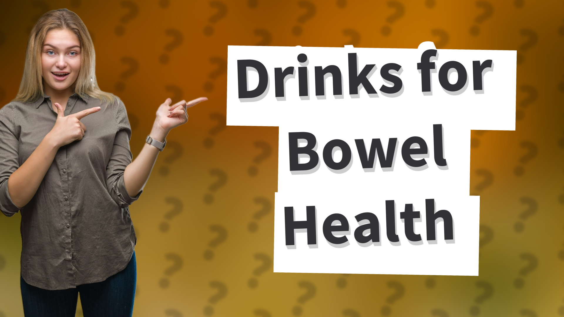 Drinks for Bowel Health